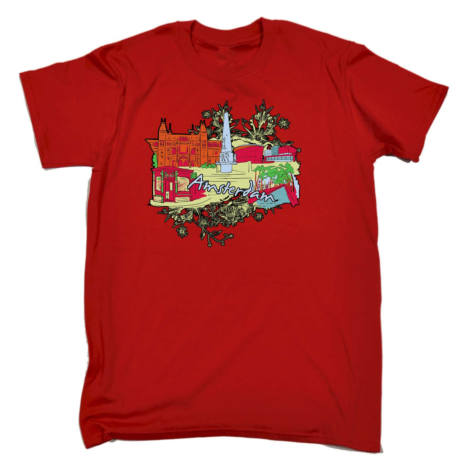 Amsterdam - Mens Funny T-Shirt Tshirts