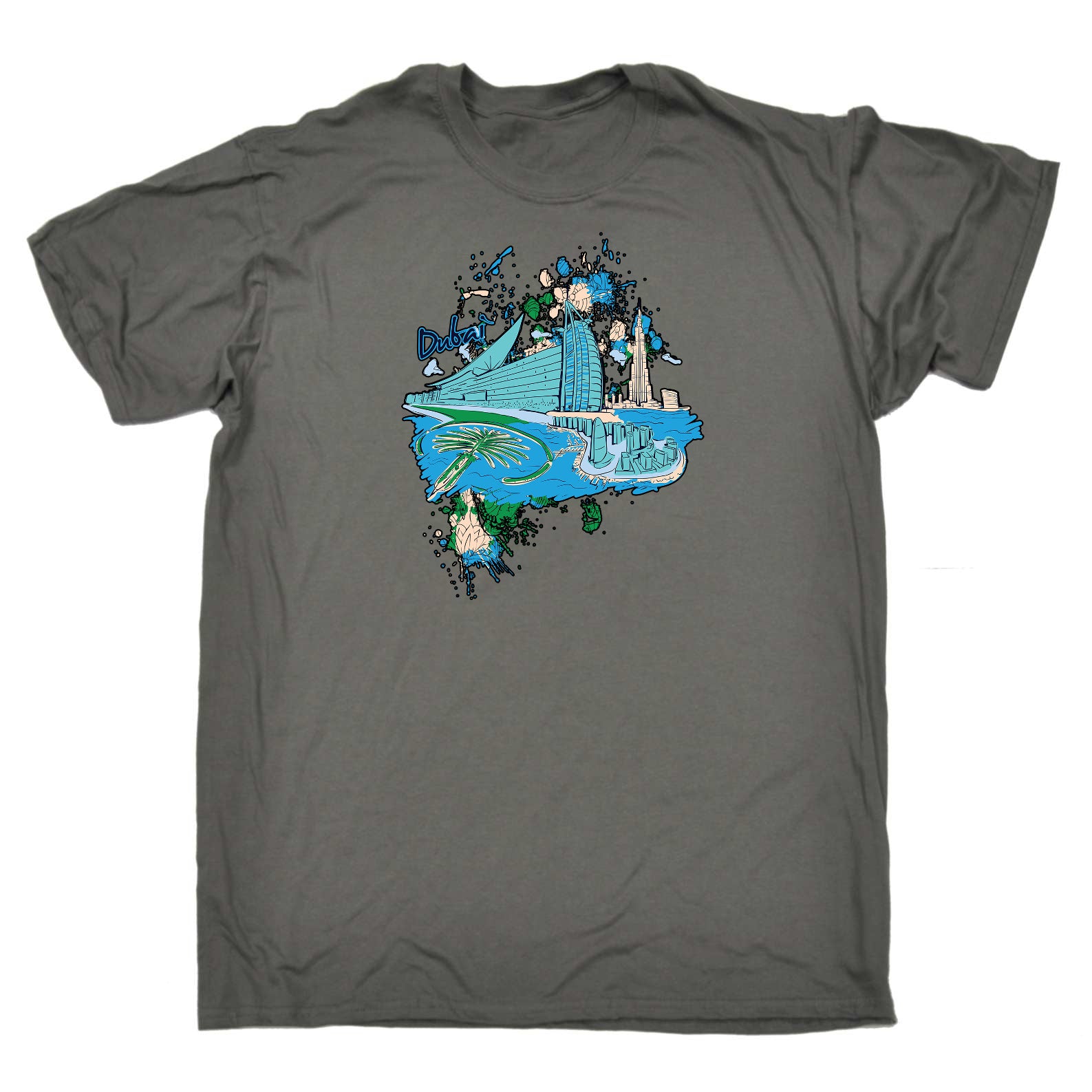 Dubai - Mens Funny T-Shirt Tshirts