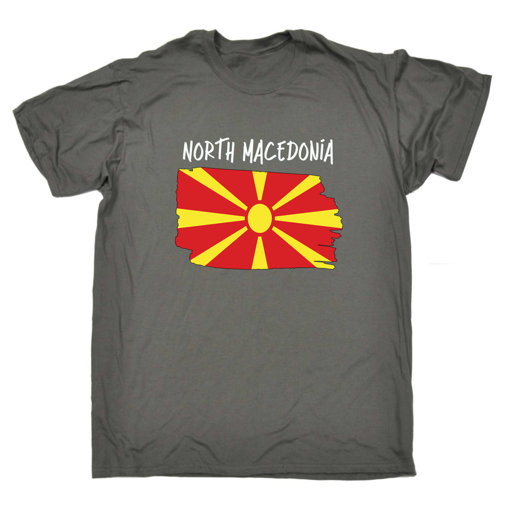 North Macedonia - Mens Funny T-Shirt Tshirts