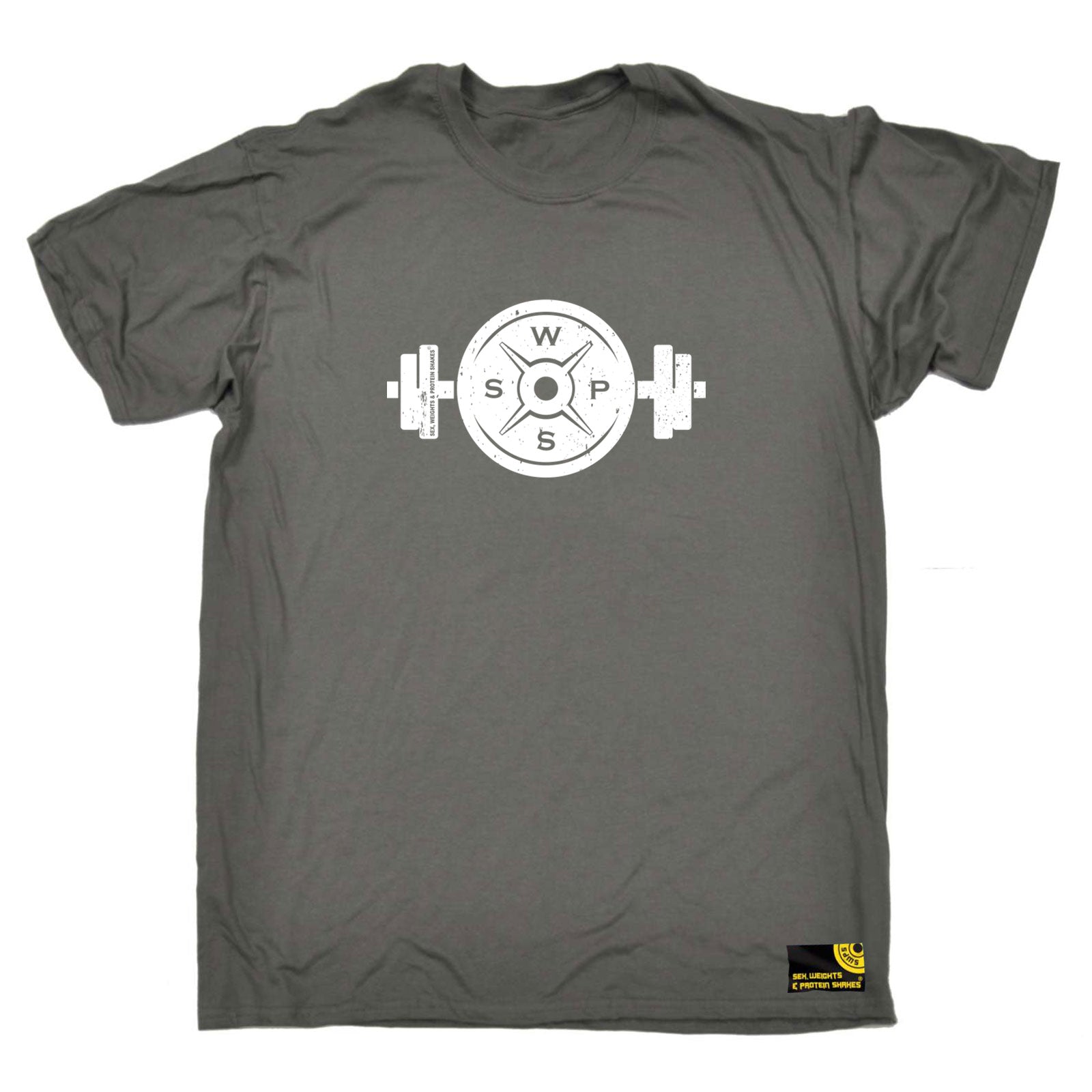 Swps Weight Bar And Plate - Mens Funny T-Shirt Tshirts