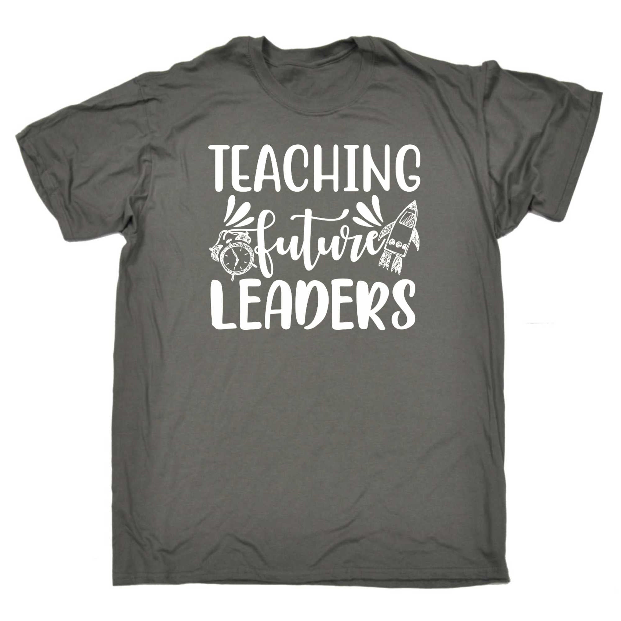 Teaching Future Leaders Teacher School - Mens 123t Funny T-Shirt Tshirts