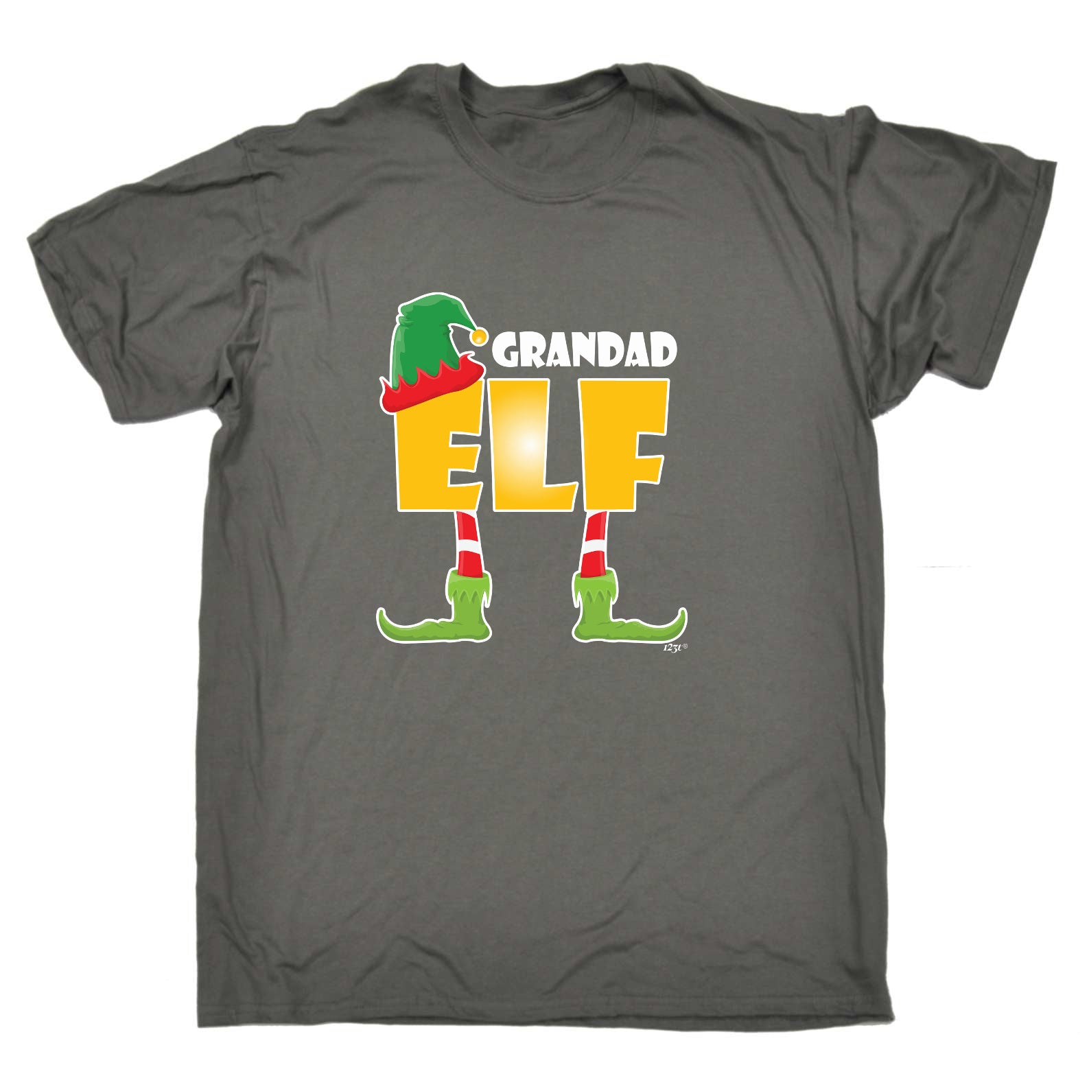 Elf Grandad - Mens Funny T-Shirt Tshirts