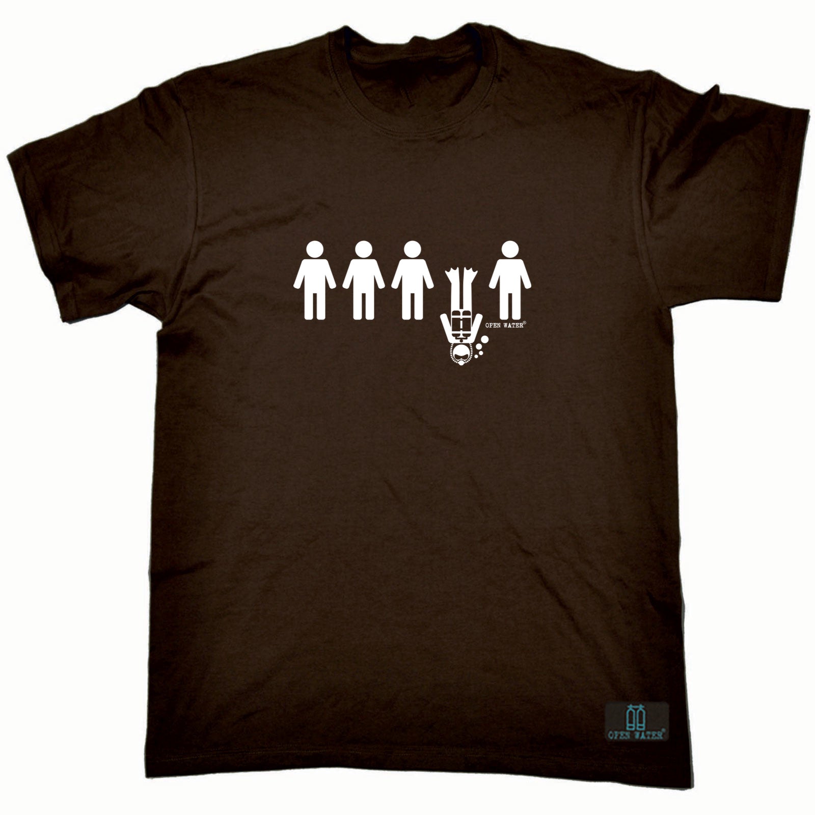 Ow 1 In Every 5 Is A Diver - Mens Funny T-Shirt Tshirts