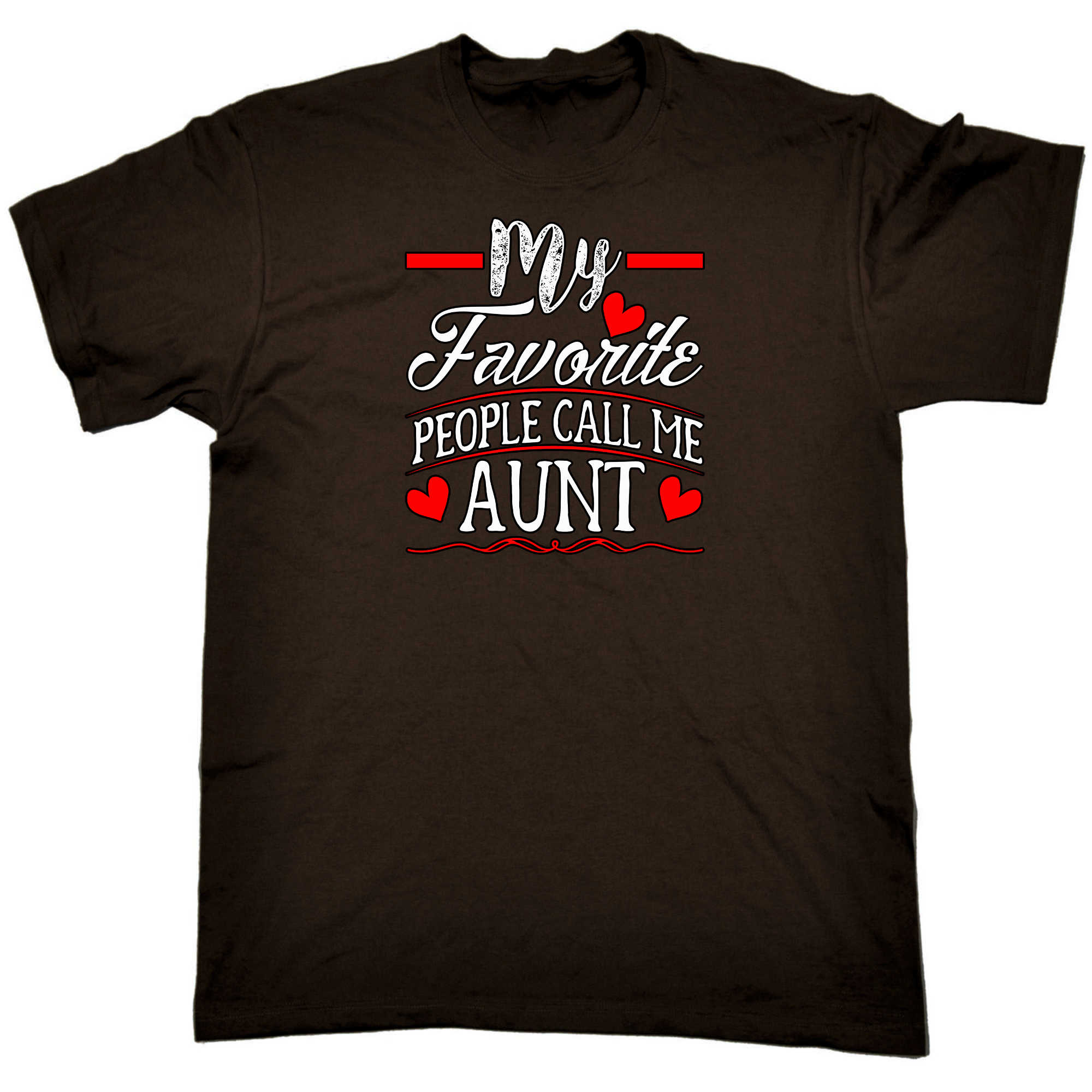 My Favorite People Call Me Aunt V2 - Mens 123t Funny T-Shirt Tshirts