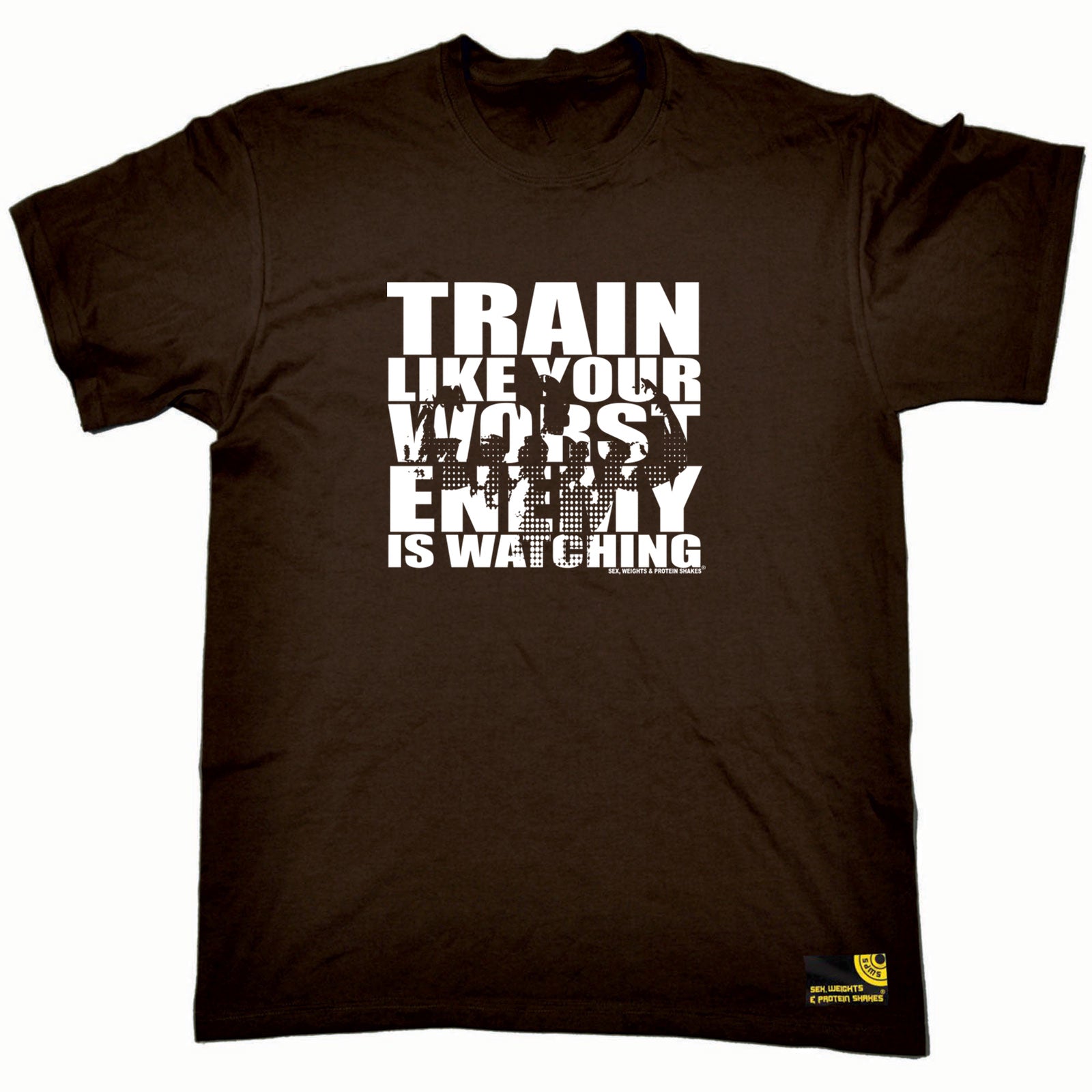 Swps Train Like Your Worst Enemy - Mens Funny T-Shirt Tshirts