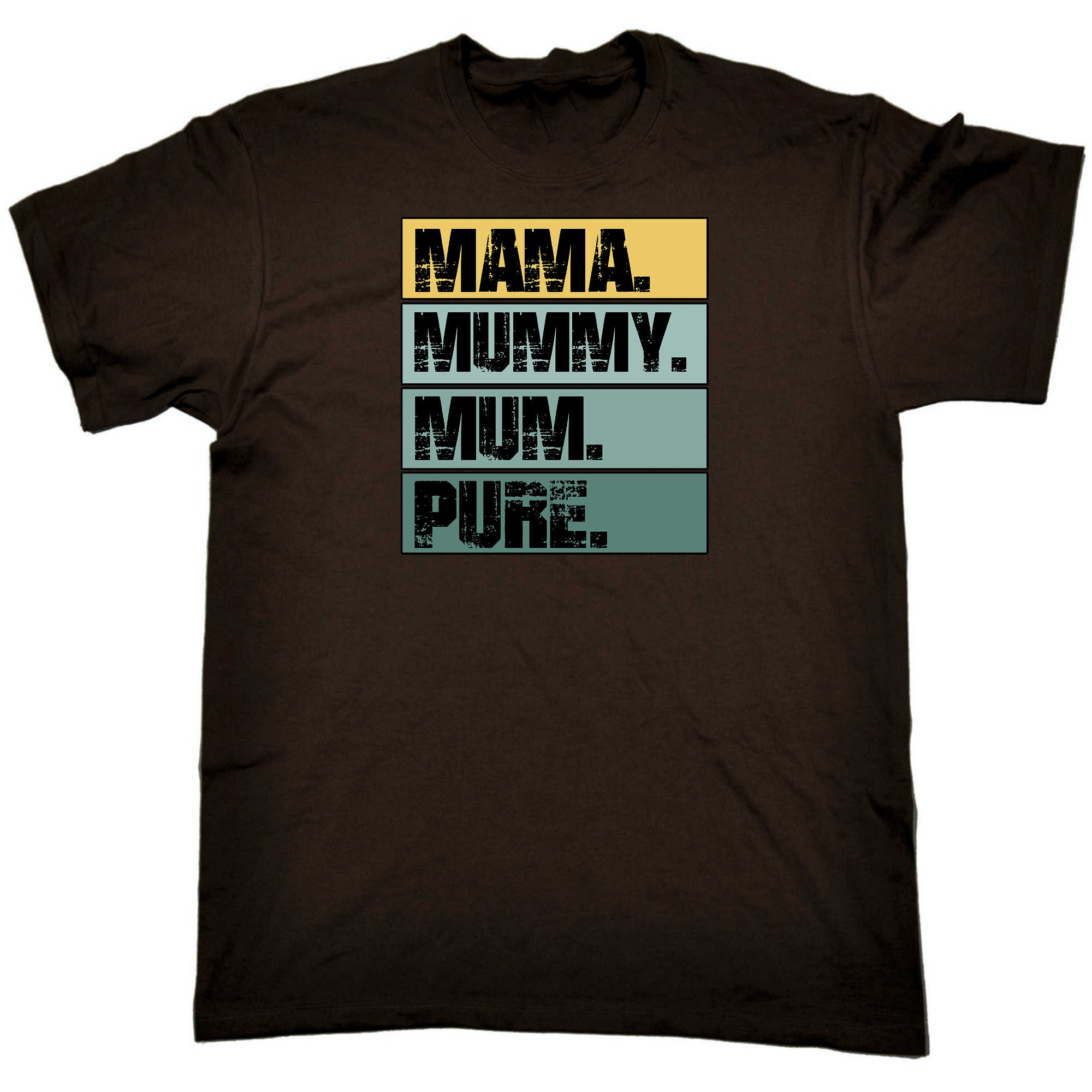 Mama Mummy Mum Pure Mother Mothers Day - Mens 123t Funny T-Shirt Tshirts