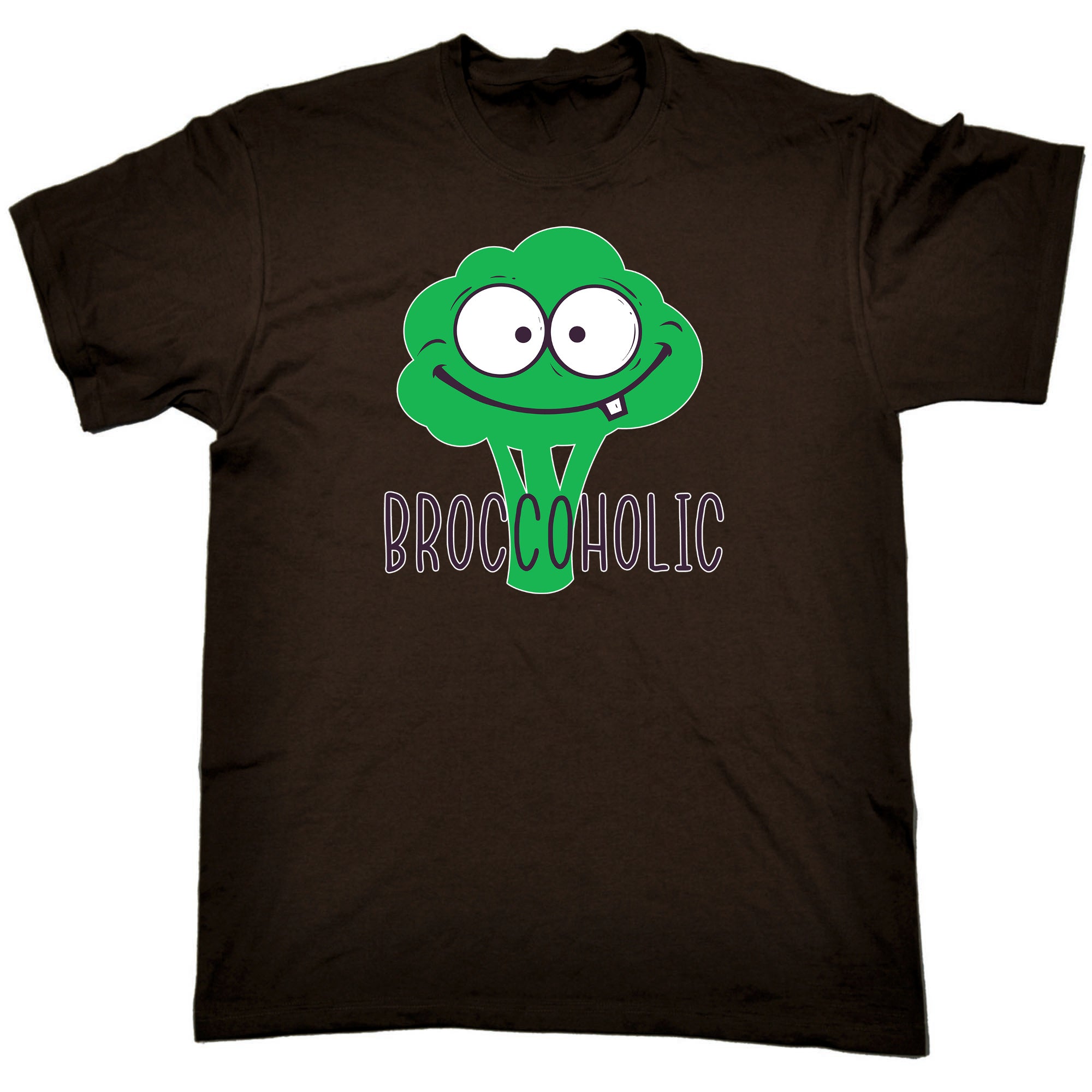 Broccoholic Broccoli - Mens Funny T-Shirt Tshirts