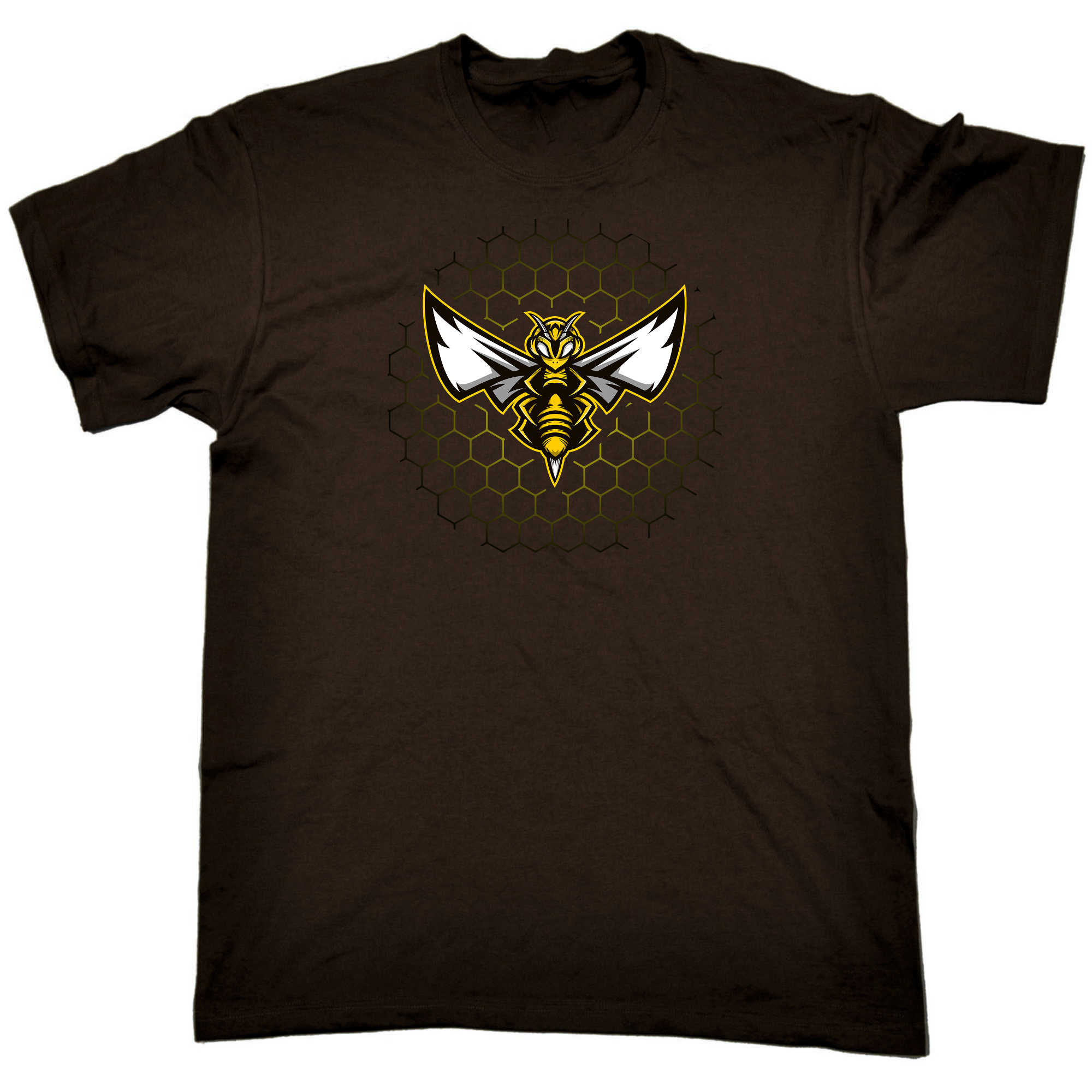 Angry Bee - Mens 123t Funny T-Shirt Tshirts