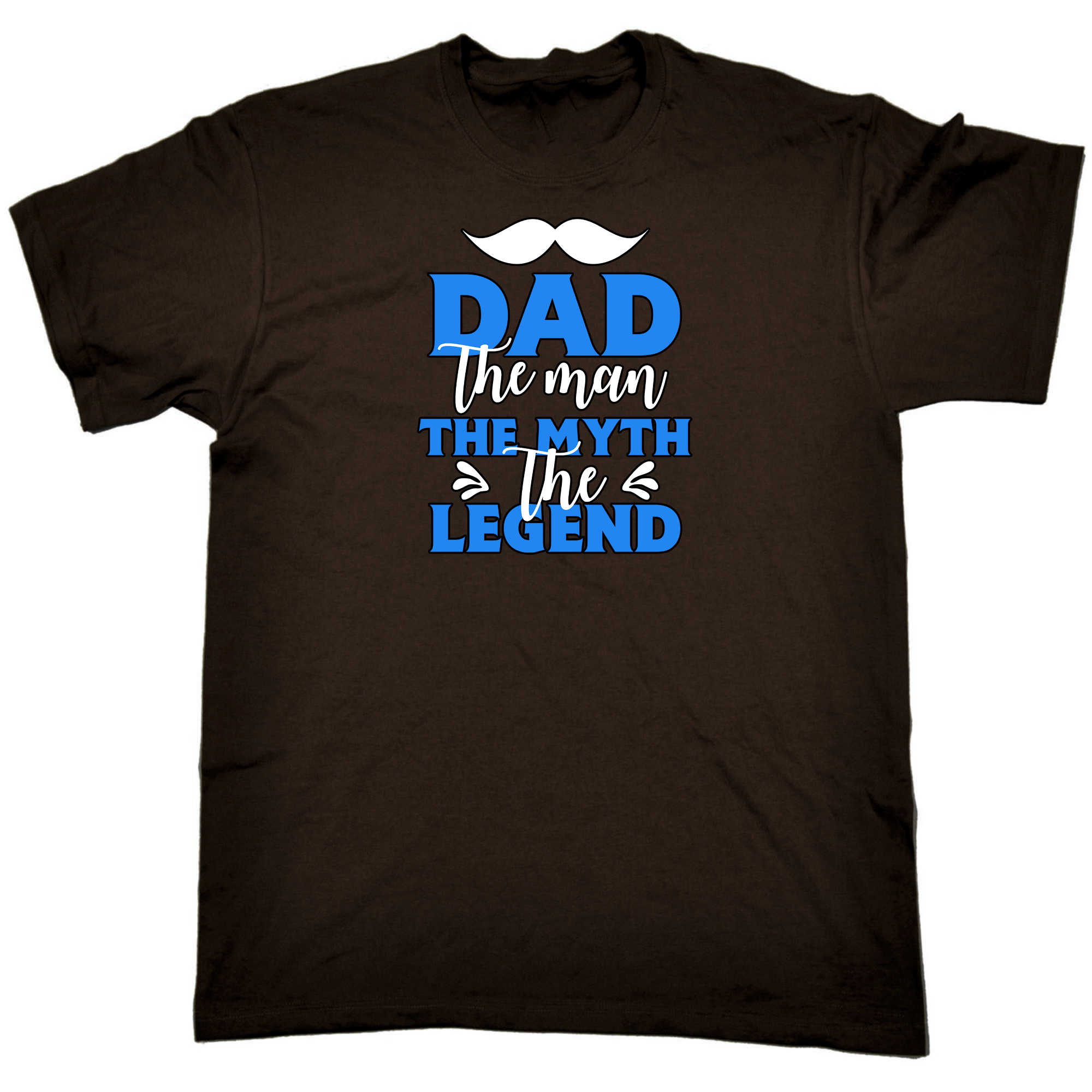 Dad The Man The Myth The Legend - Mens 123t Funny T-Shirt Tshirts