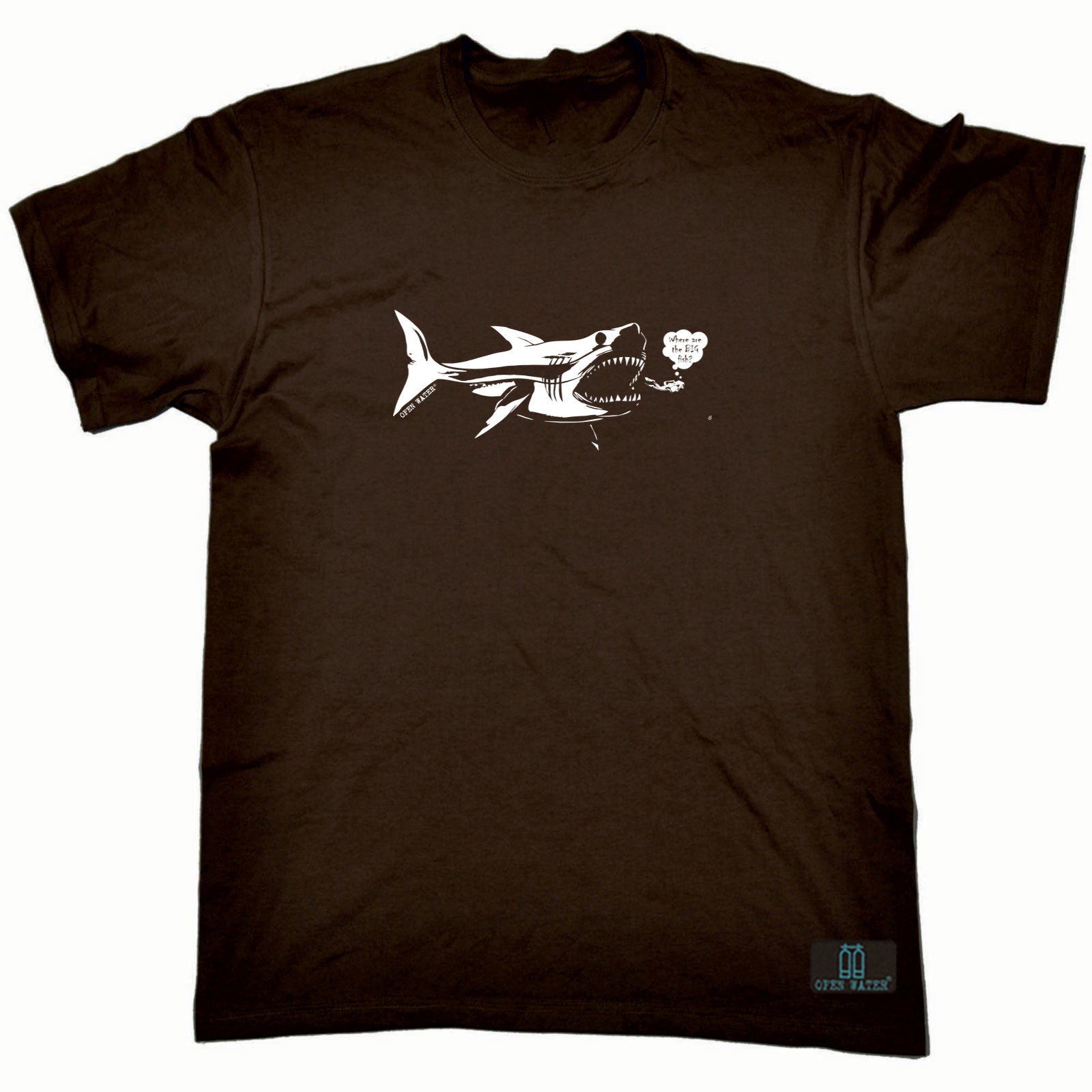 Ow Where Are The Big Fish - Mens Funny T-Shirt Tshirts