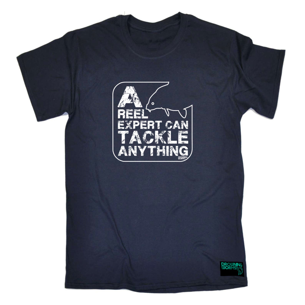 Dw A Reel Expert Can Tackle Anything - Mens Funny T-Shirt Tshirts