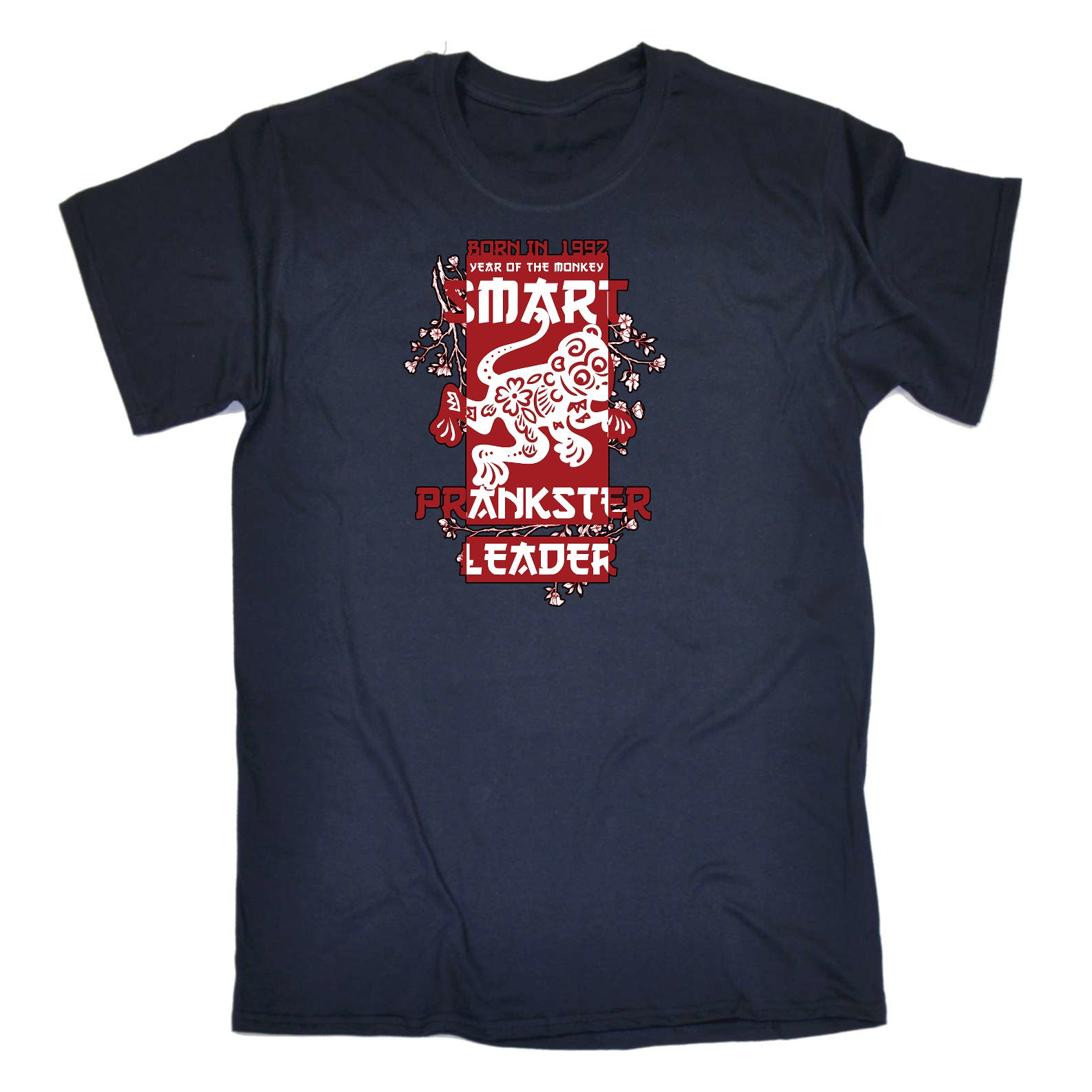 Born In 1992 Year Of The Monkey Birthday - Mens Funny T-Shirt Tshirts