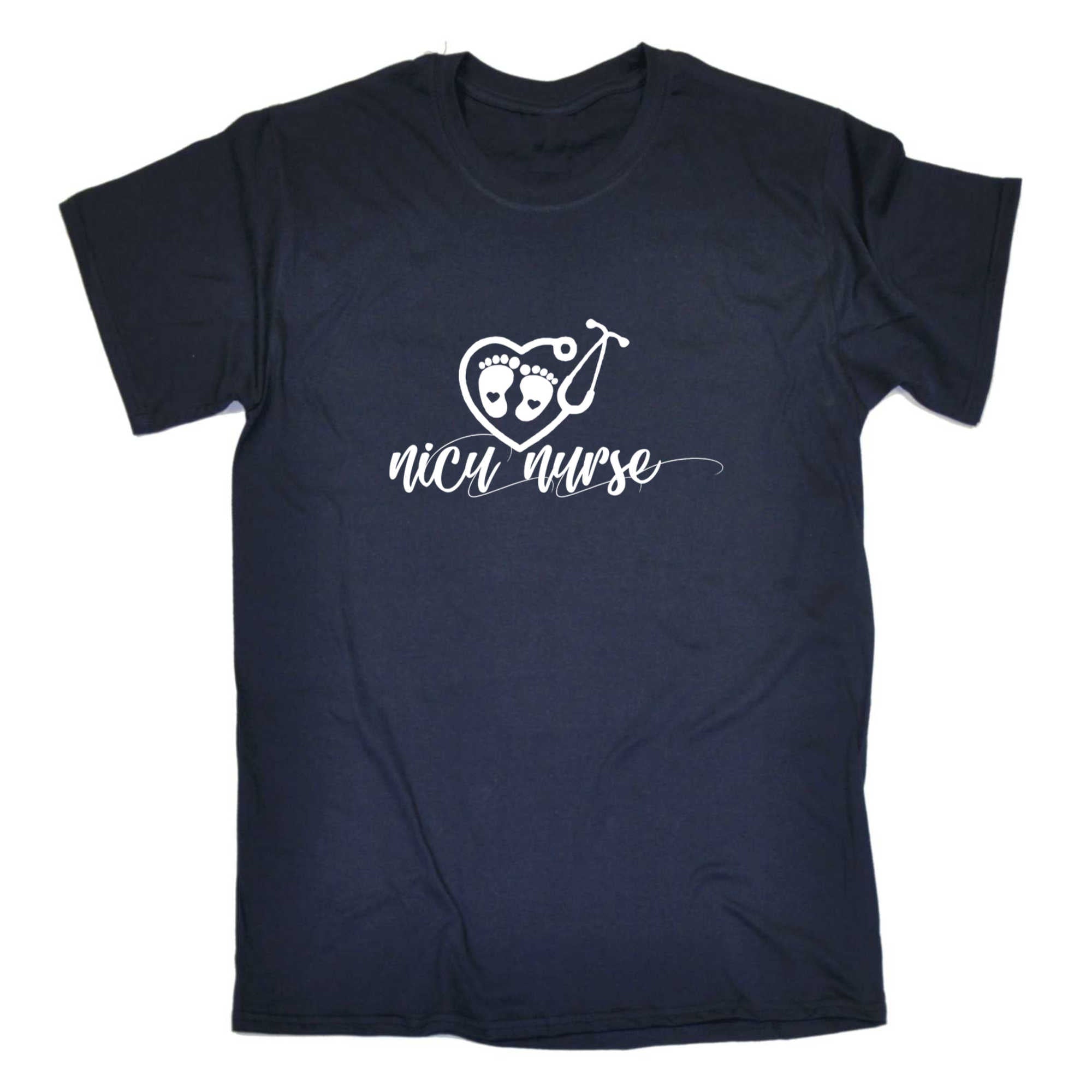 Nicu Nurse Nursing - Mens 123t Funny T-Shirt Tshirts