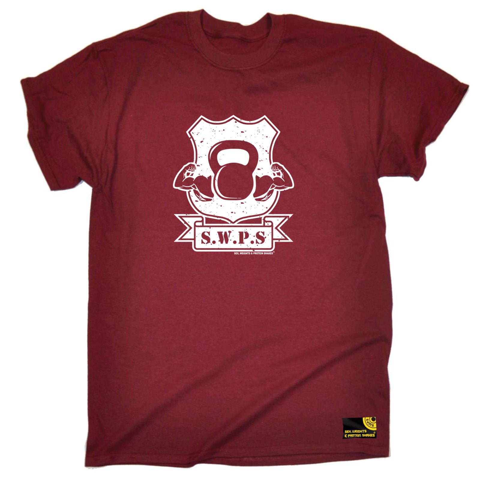 Swps Flexing Kettle Bell - Mens Funny T-Shirt Tshirts