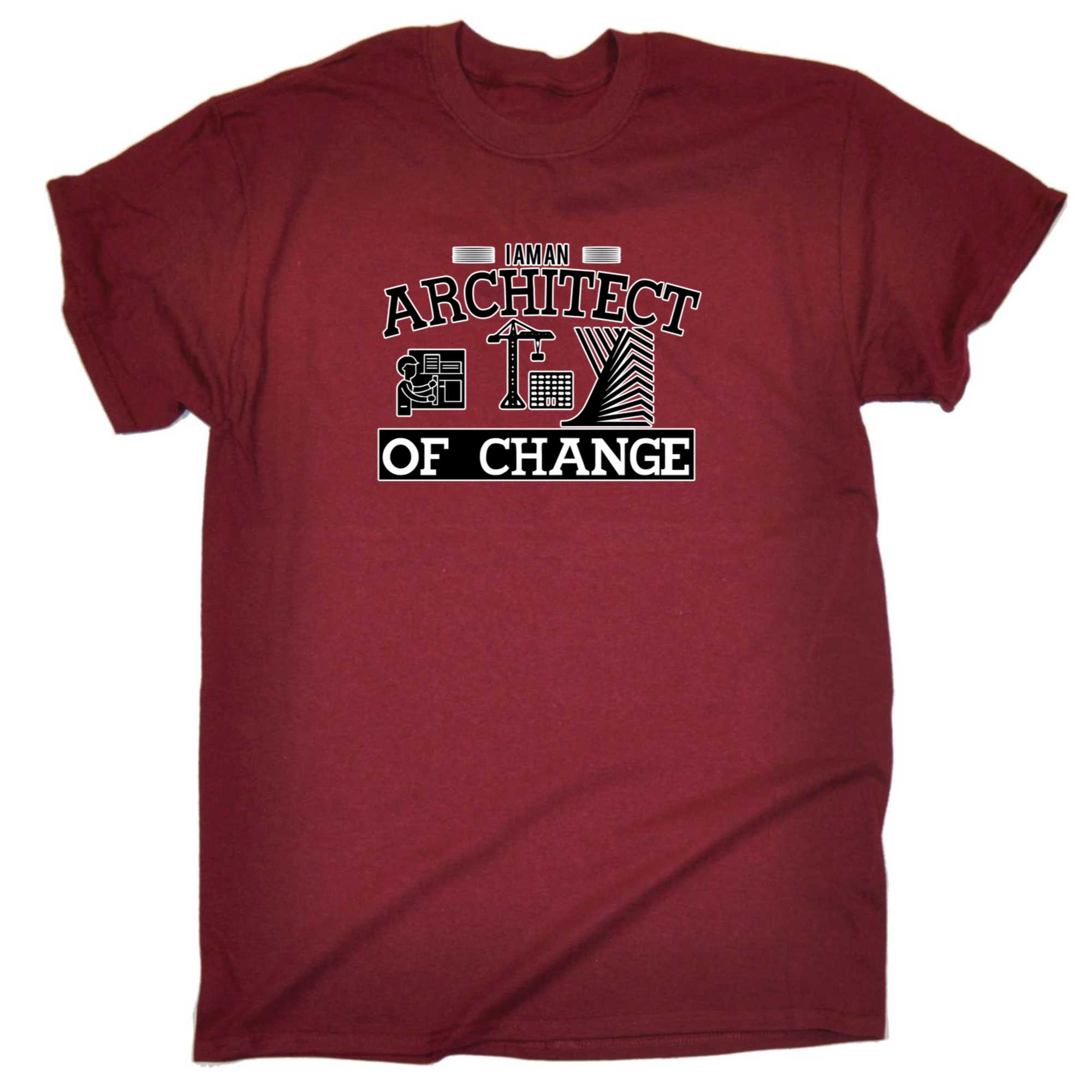 I Am An Architect Of Change - Mens 123t Funny T-Shirt Tshirts