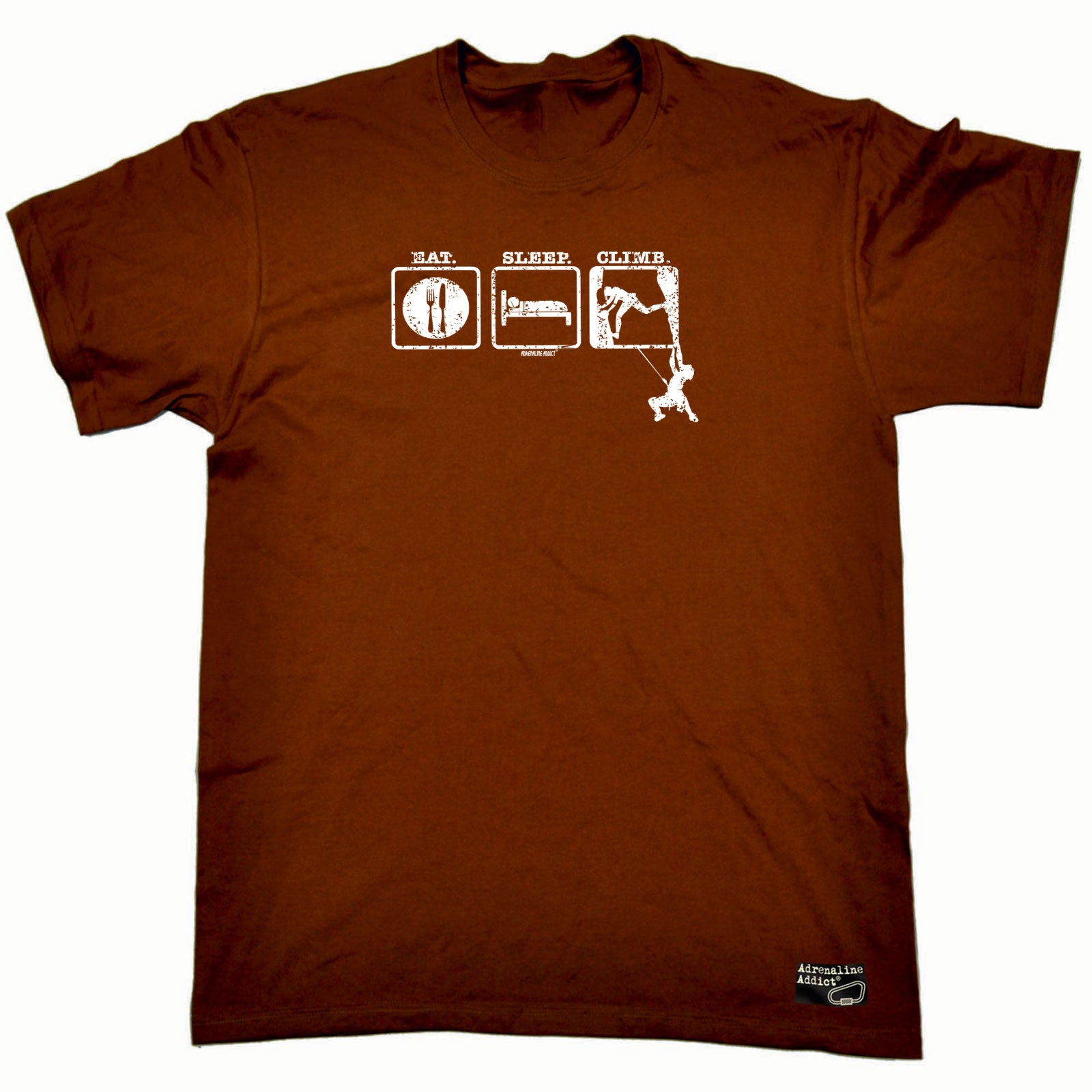 Aa Eat Sleep Climbing 2 Climbers - Mens Funny T-Shirt Tshirts