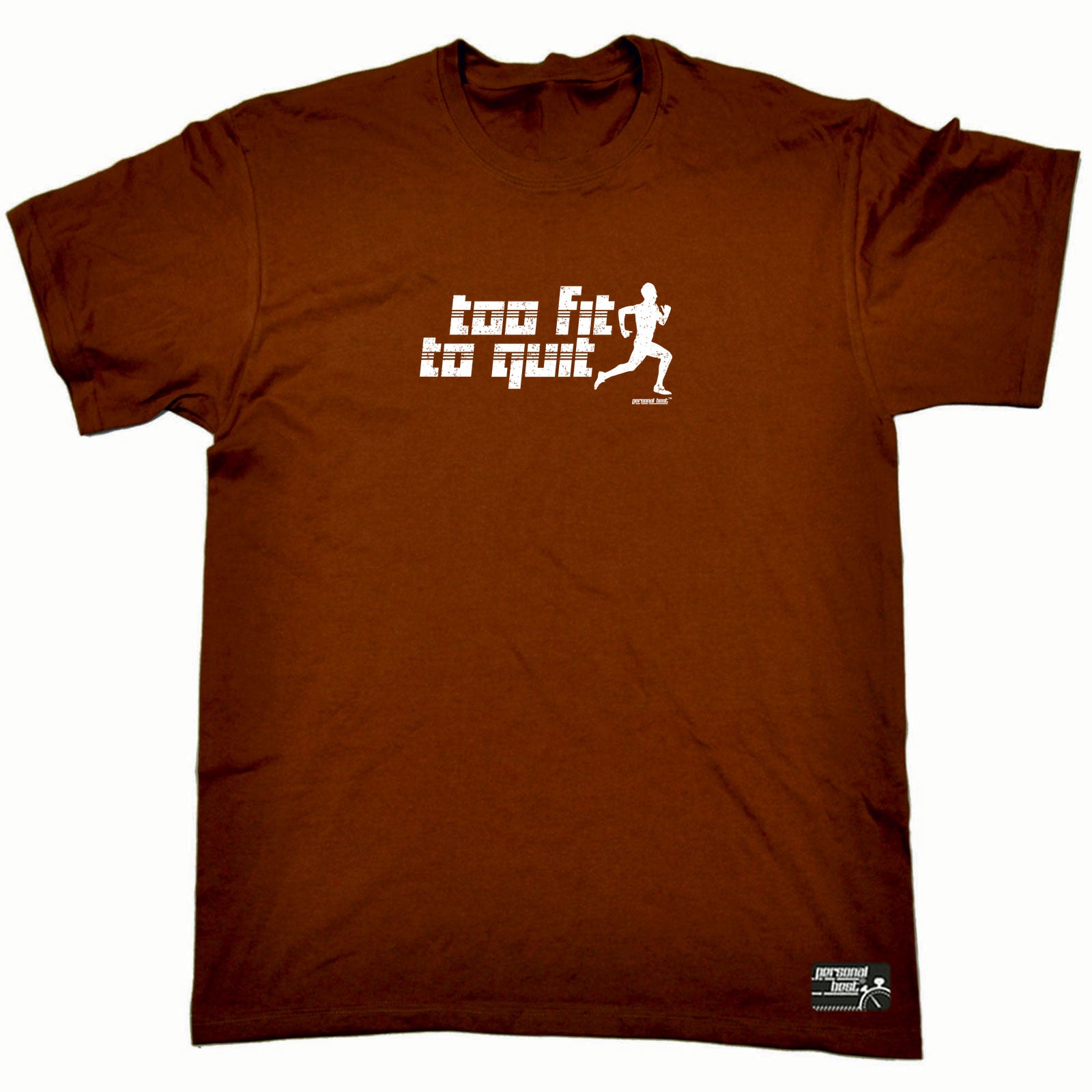 Pb Too Fit To Quit - Mens Funny T-Shirt Tshirts