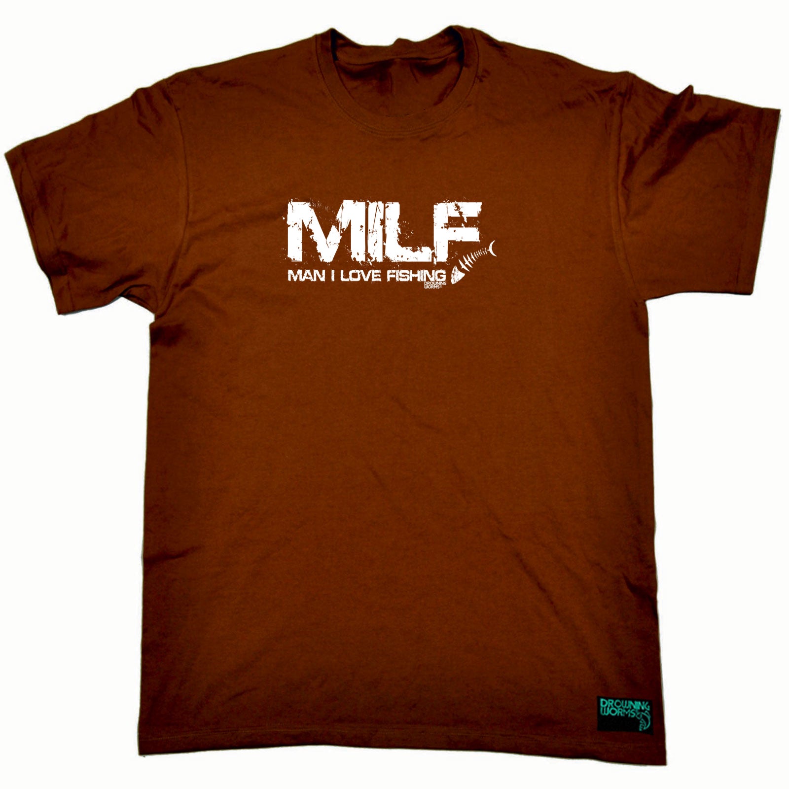 Dw Milf Man I Love Fishing - Mens Funny T-Shirt Tshirts