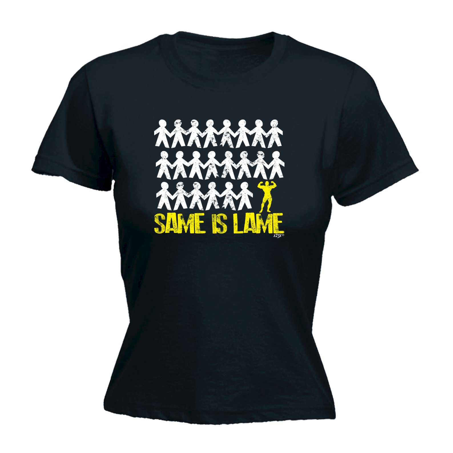 Same Is Lame Bodybuilder - Funny Womens T-Shirt Tshirt