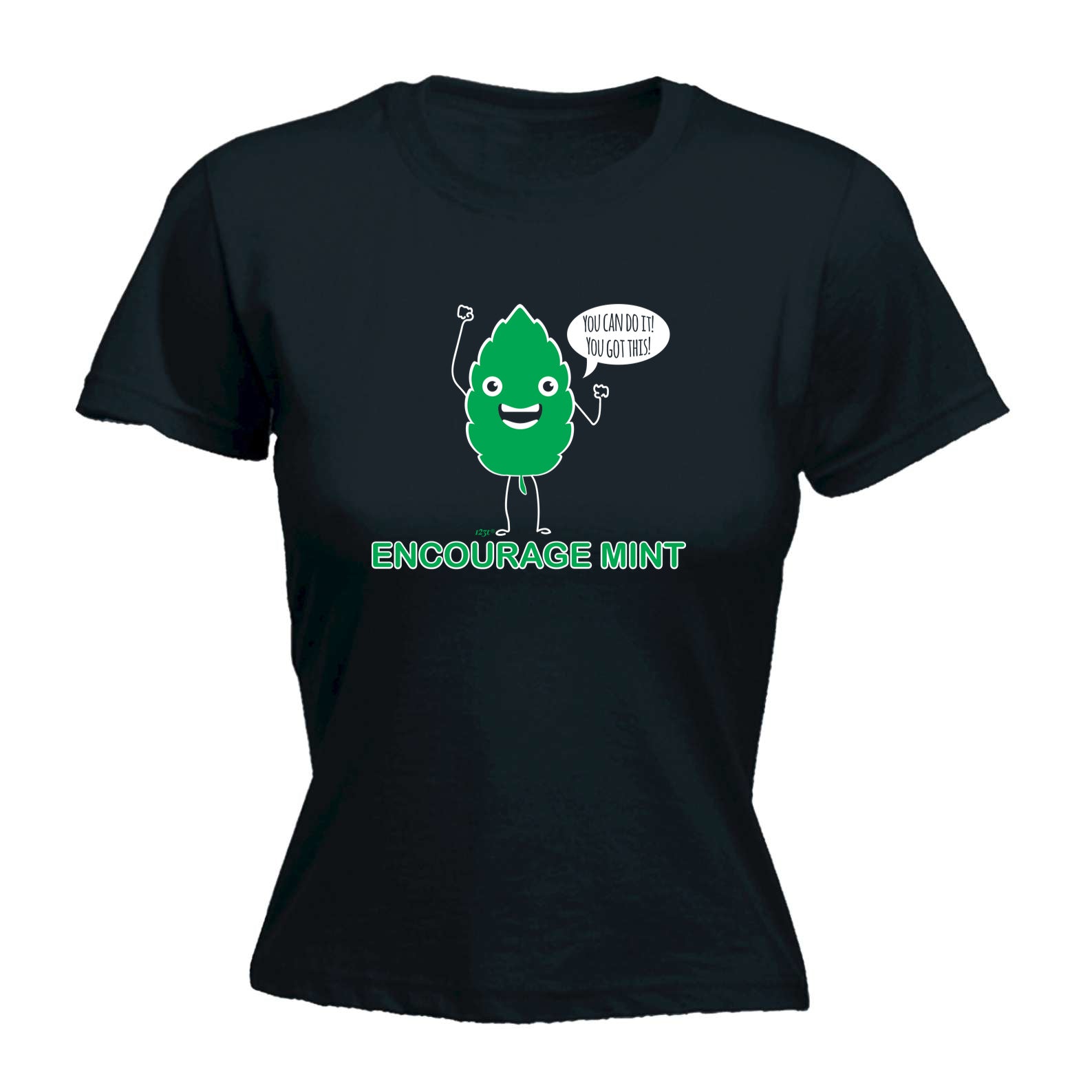 Encourage Mint - Funny Womens T-Shirt Tshirt