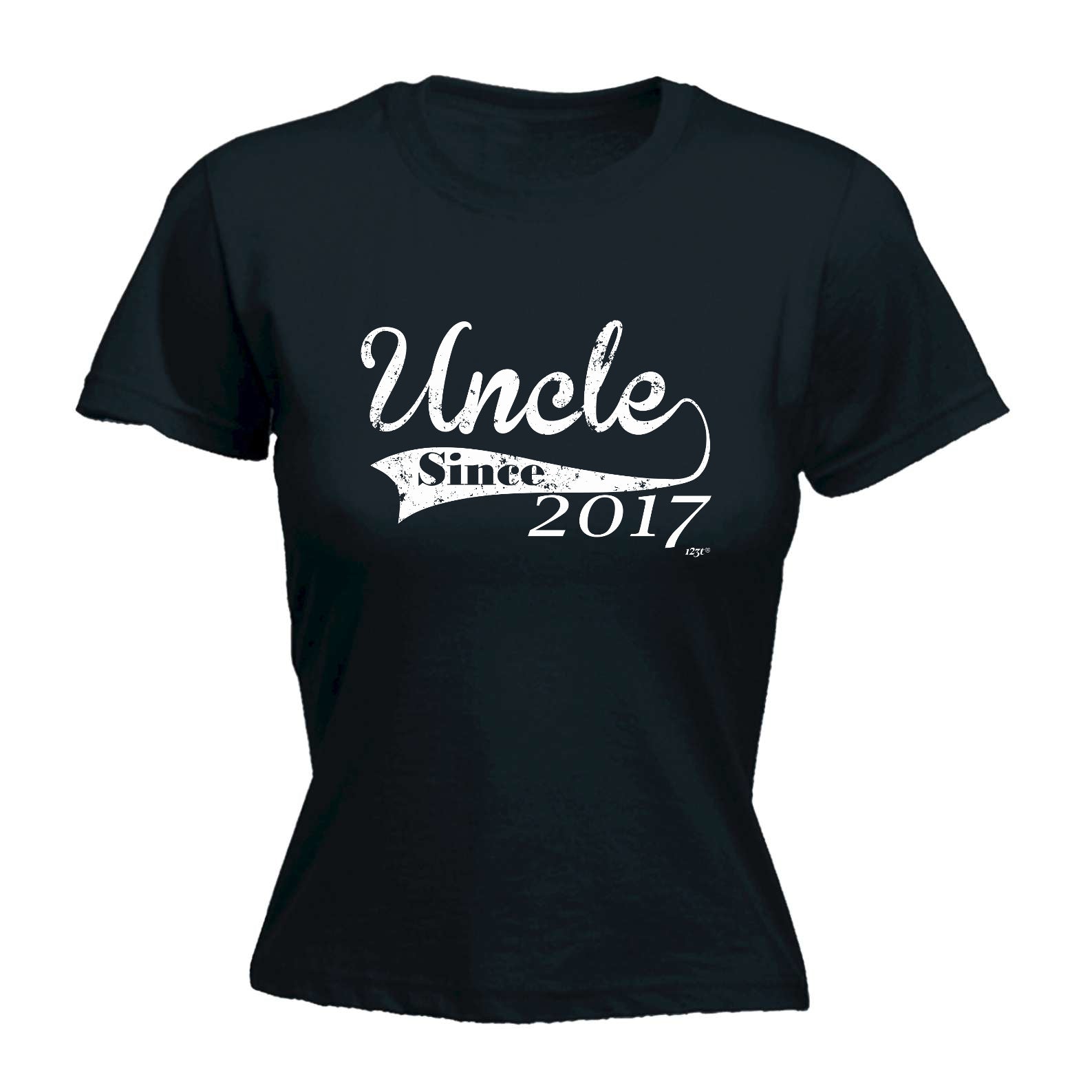 Uncle Since 2017 - Funny Womens T-Shirt Tshirt