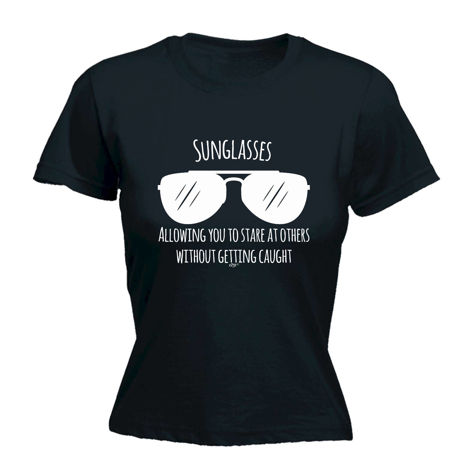 Sunglasses Allowing You To Stare At Others - Funny Womens T-Shirt Tshirt