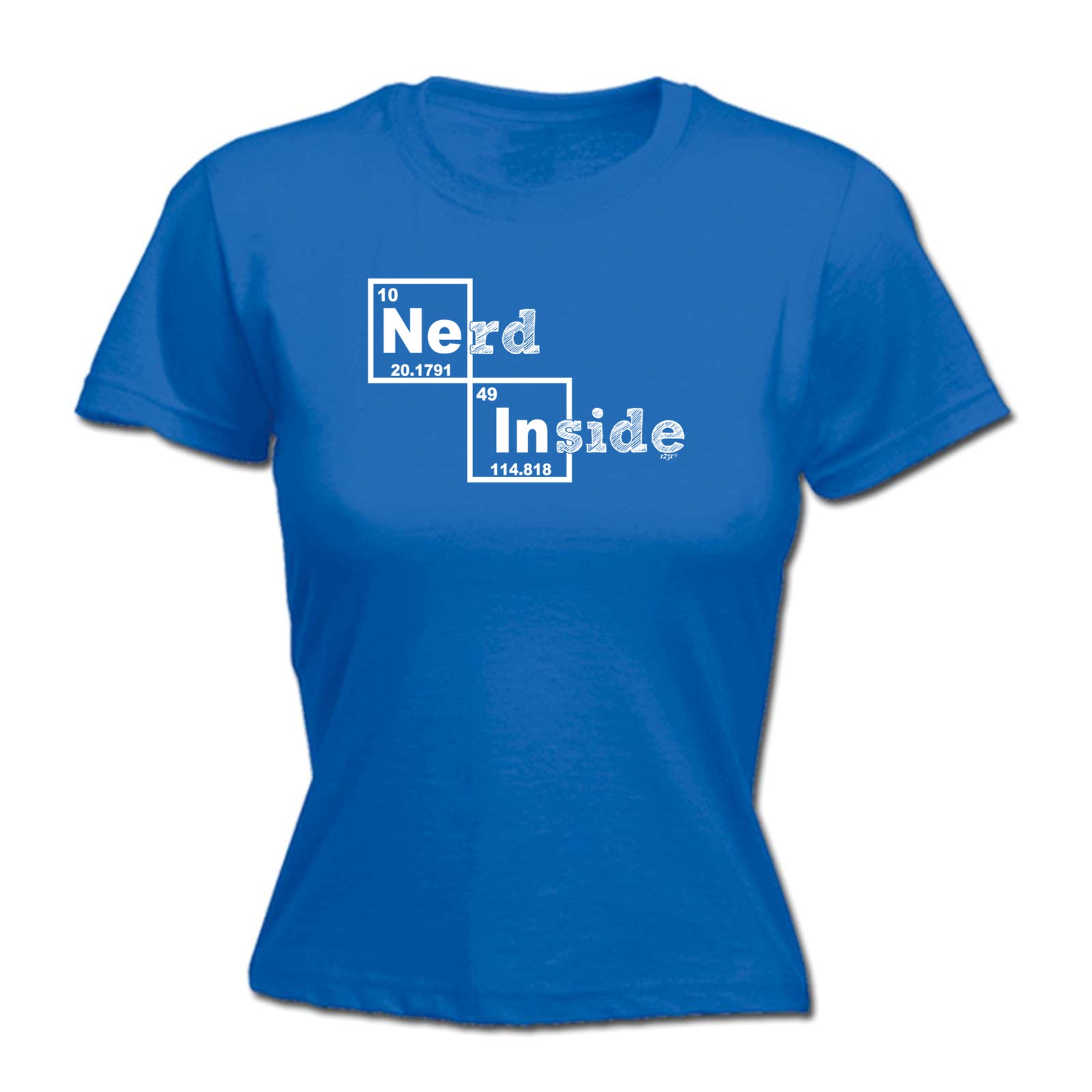 Nerd Inside - Funny Womens T-Shirt Tshirt