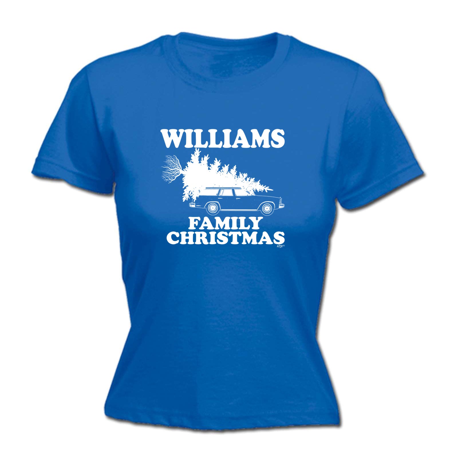 Family Christmas Williams - Funny Womens T-Shirt Tshirt