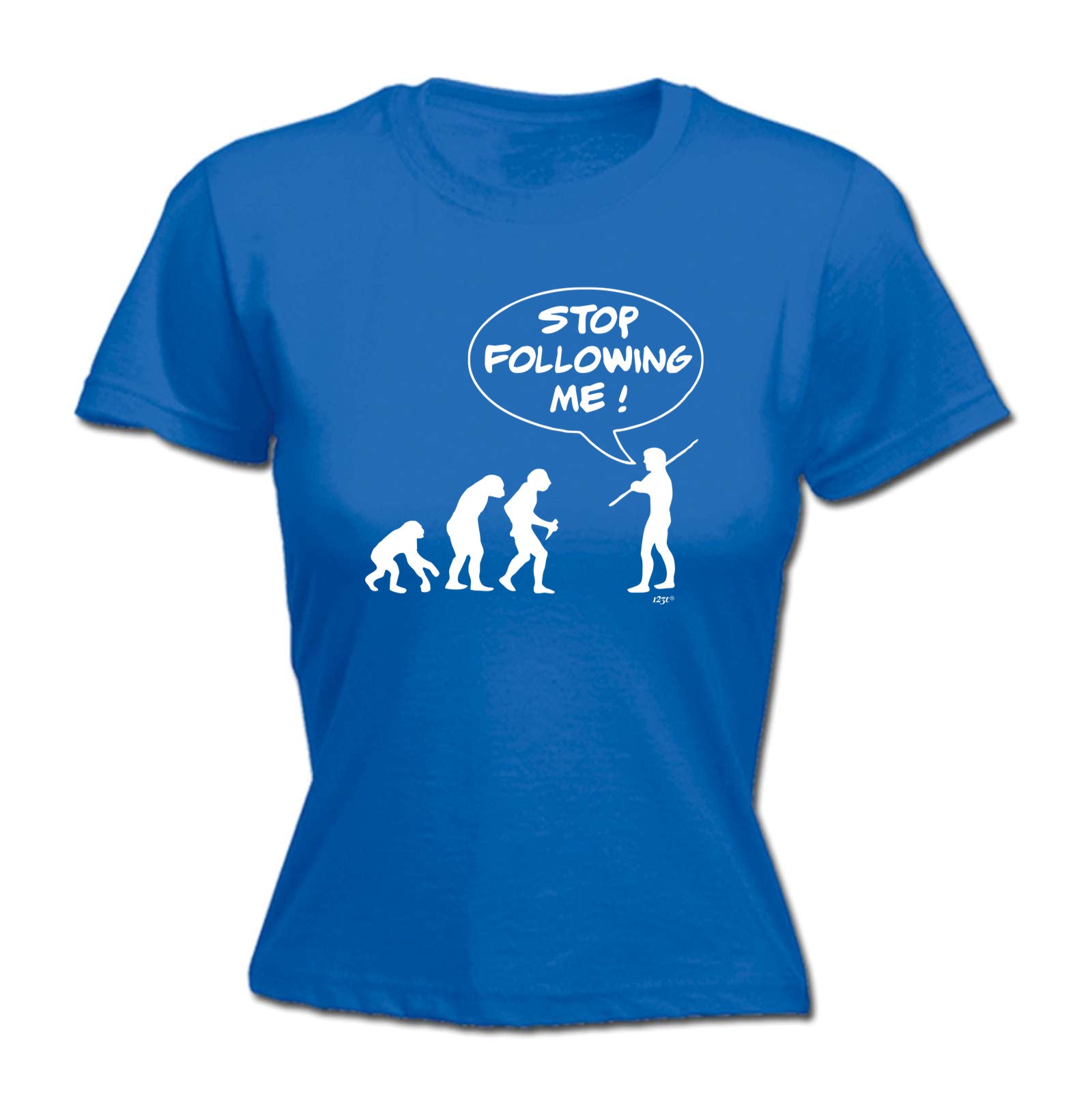 Stop Following Me - Funny Womens T-Shirt Tshirt