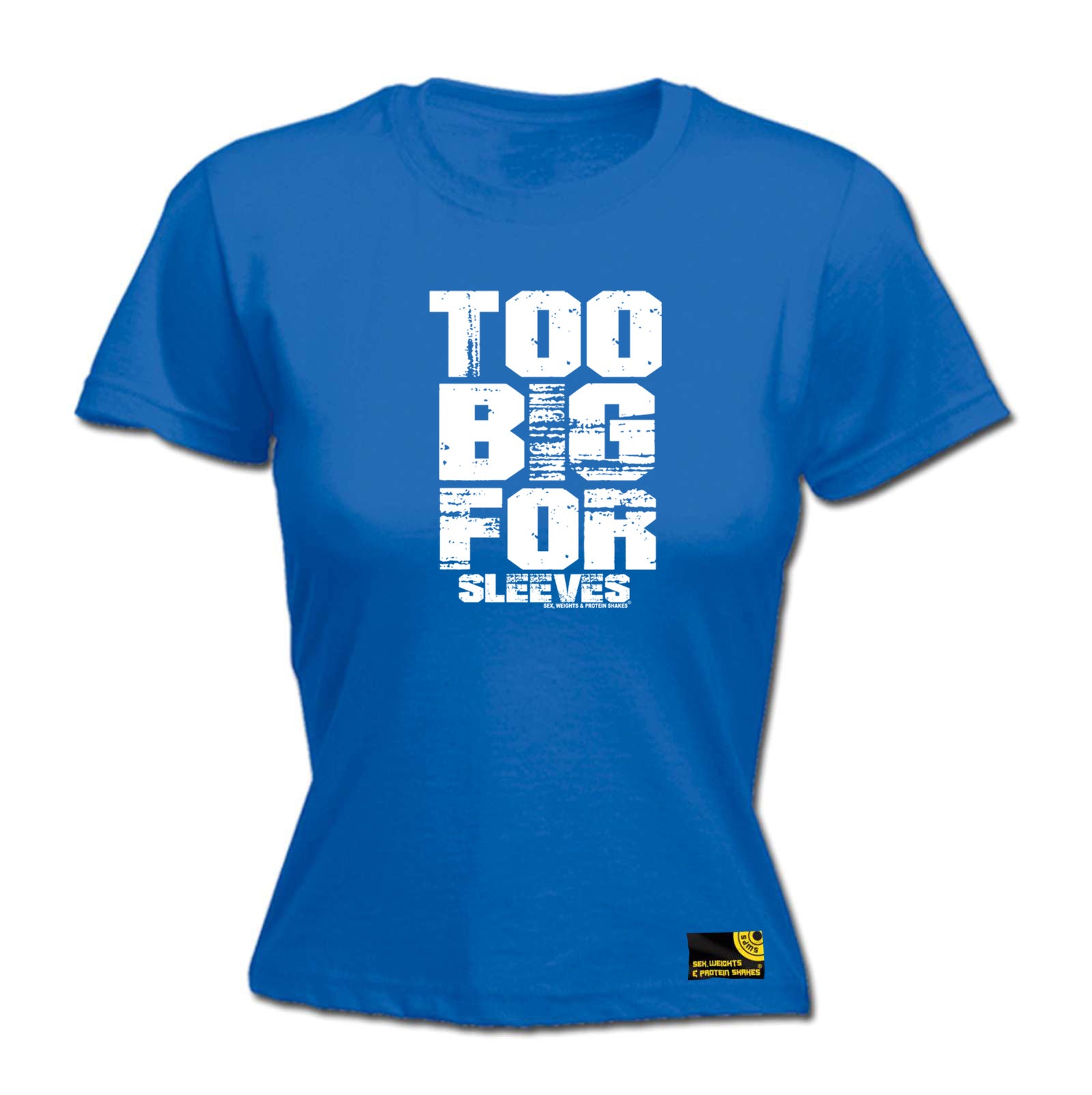 Swps Too Big For Sleeves - Funny Womens T-Shirt Tshirt