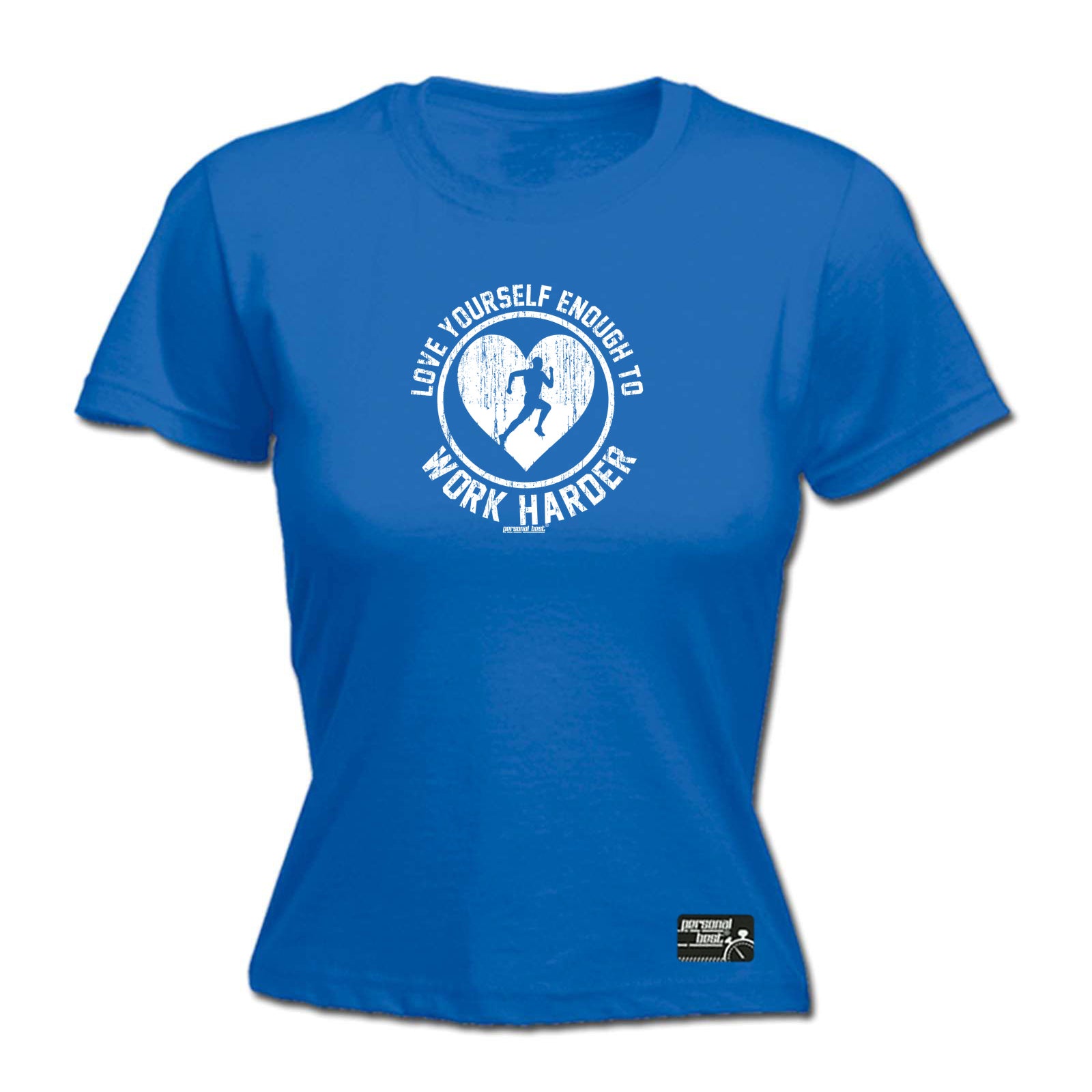 Pb Love Yourself Enough To Work Harder - Funny Womens T-Shirt Tshirt