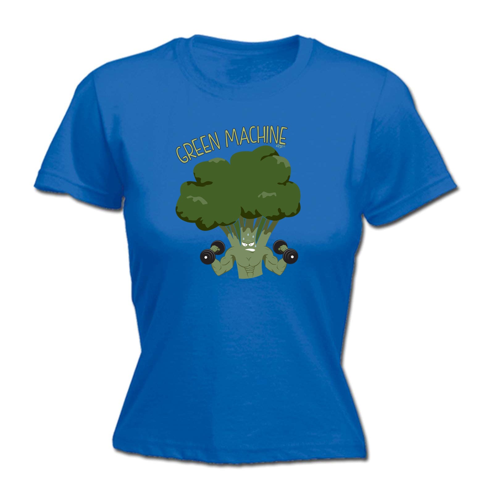 Green Machine Gym - Funny Womens T-Shirt Tshirt