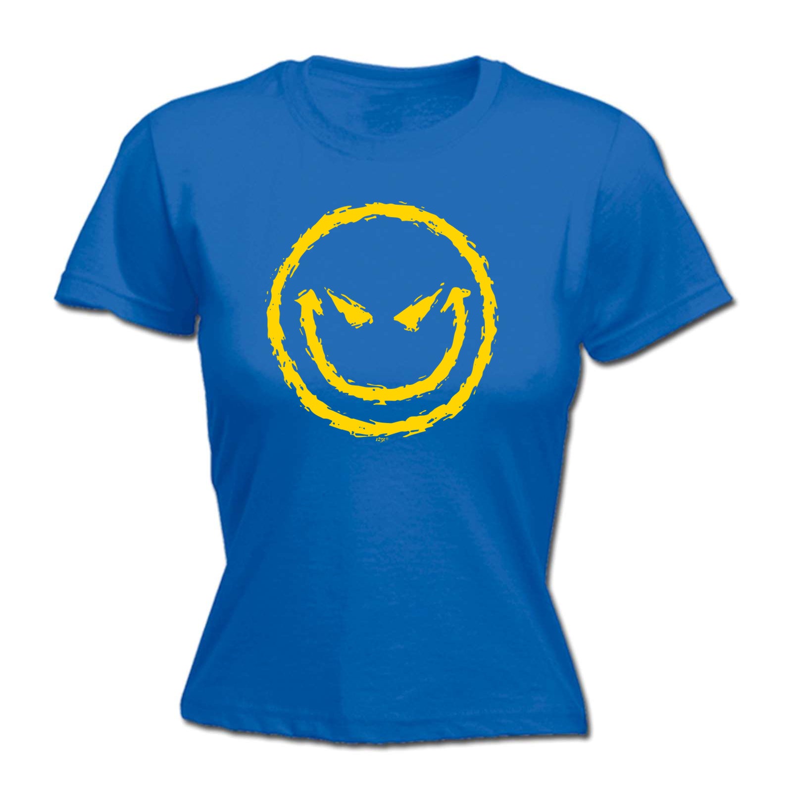 Evil Smile - Funny Womens T-Shirt Tshirt