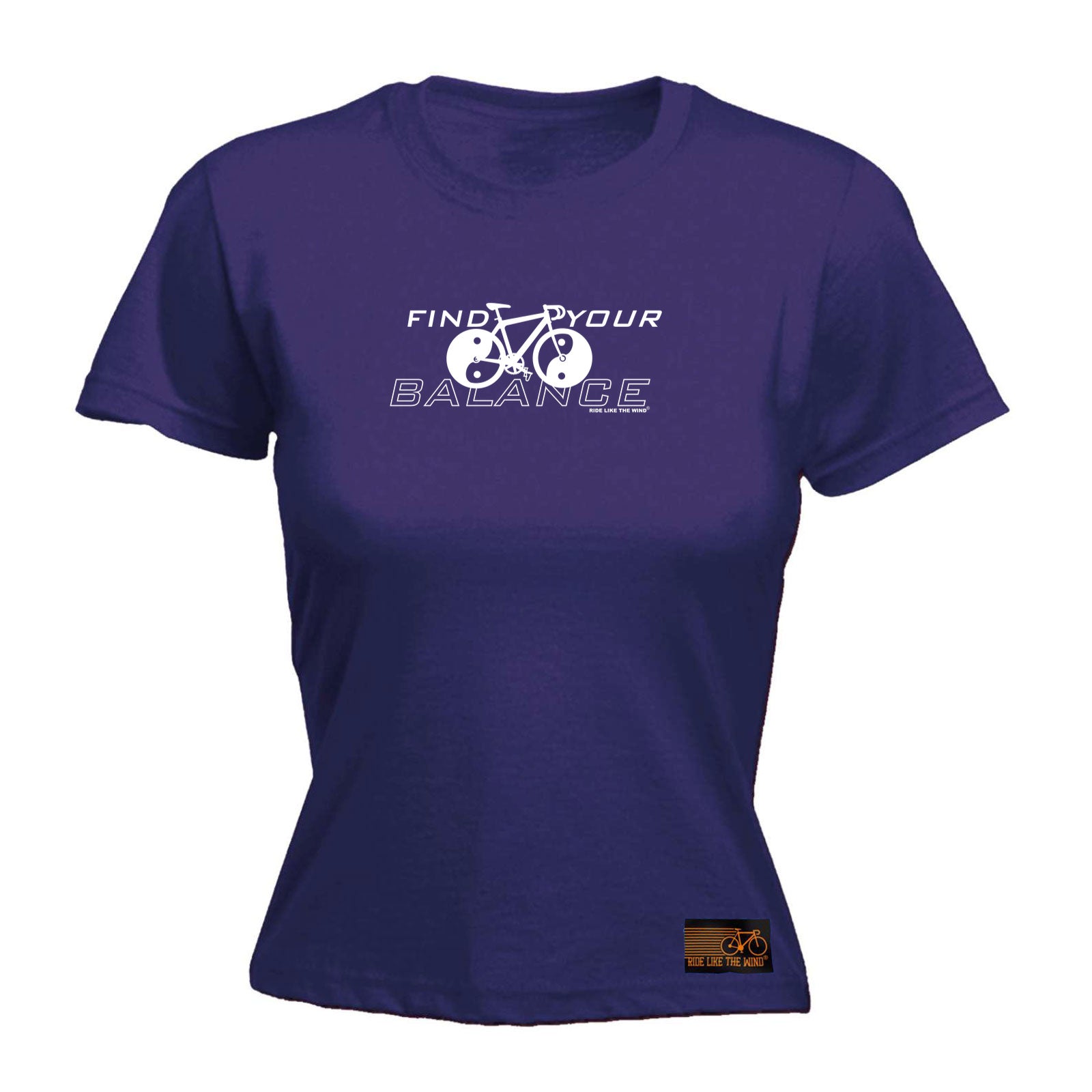 Rltw Find You Balance - Funny Womens T-Shirt Tshirt