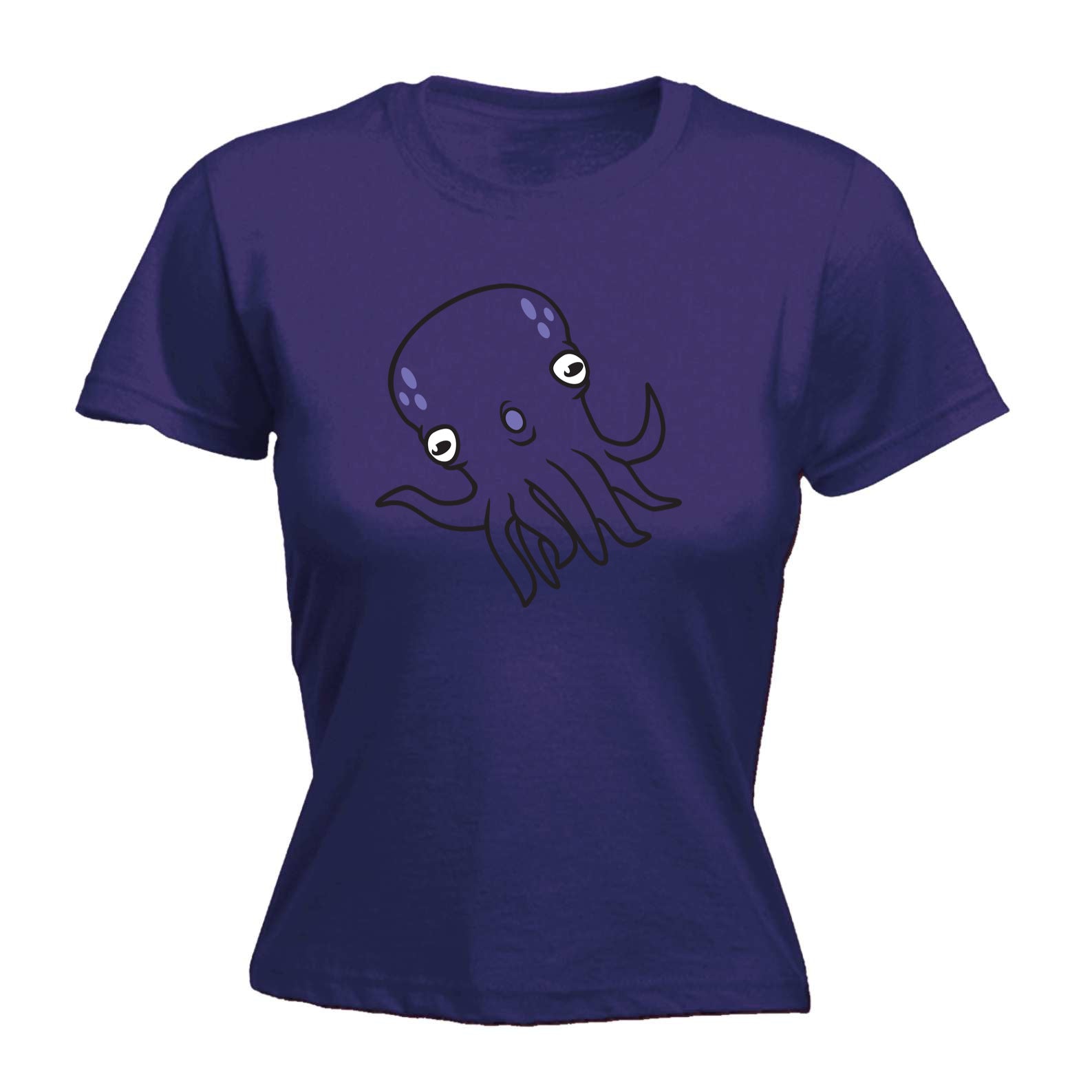 Octopus Ani Mates - Funny Womens T-Shirt Tshirt