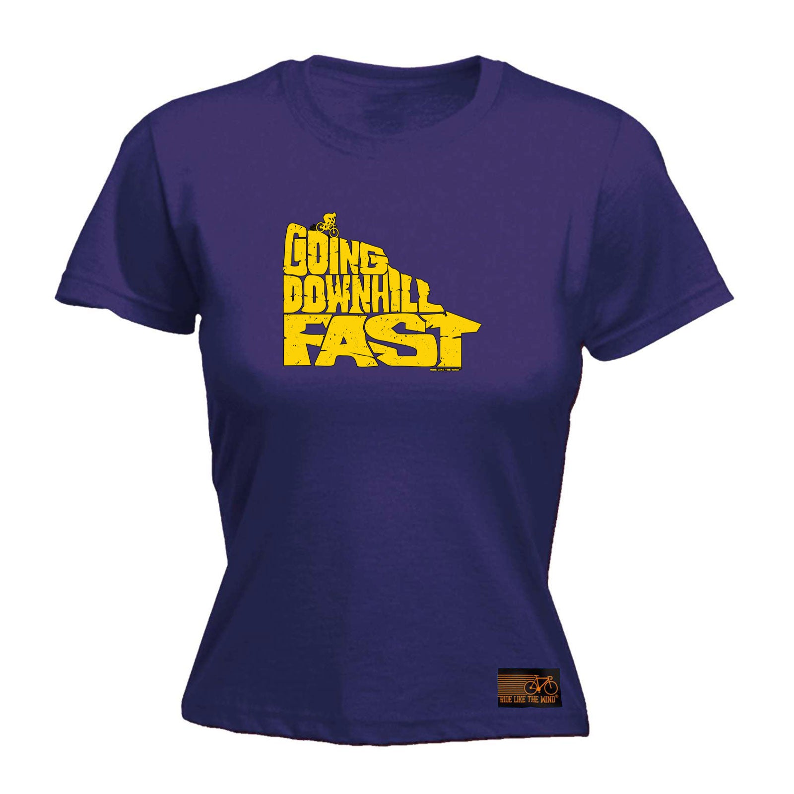 Rltw Going Downhill Fast - Funny Womens T-Shirt Tshirt