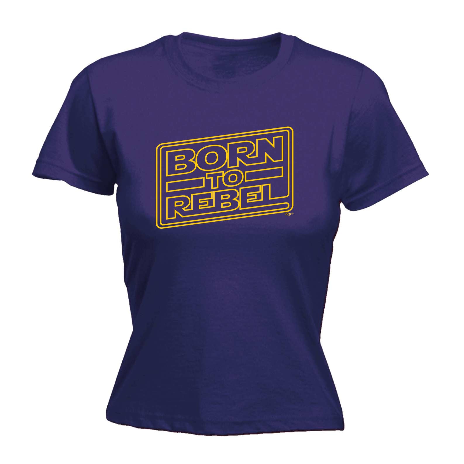 Born To Rebel - Funny Womens T-Shirt Tshirt