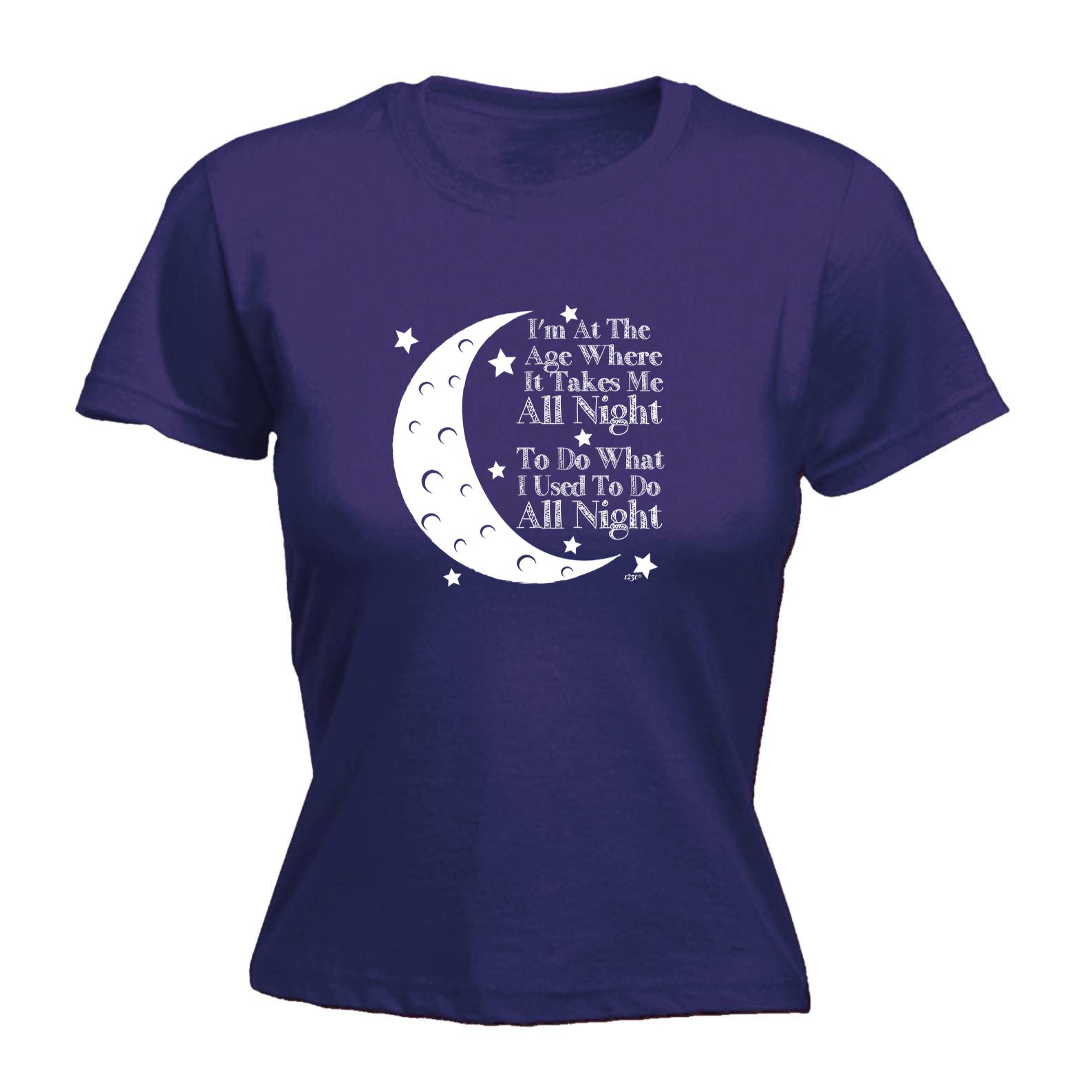 Im At The Age When It Takes Me All Night - Funny Womens T-Shirt Tshirt