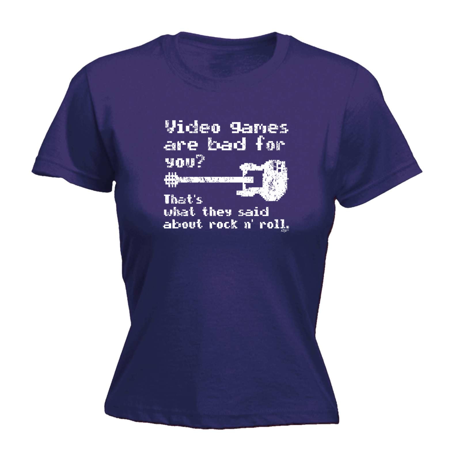 Video Games Are Bad For You - Funny Womens T-Shirt Tshirt