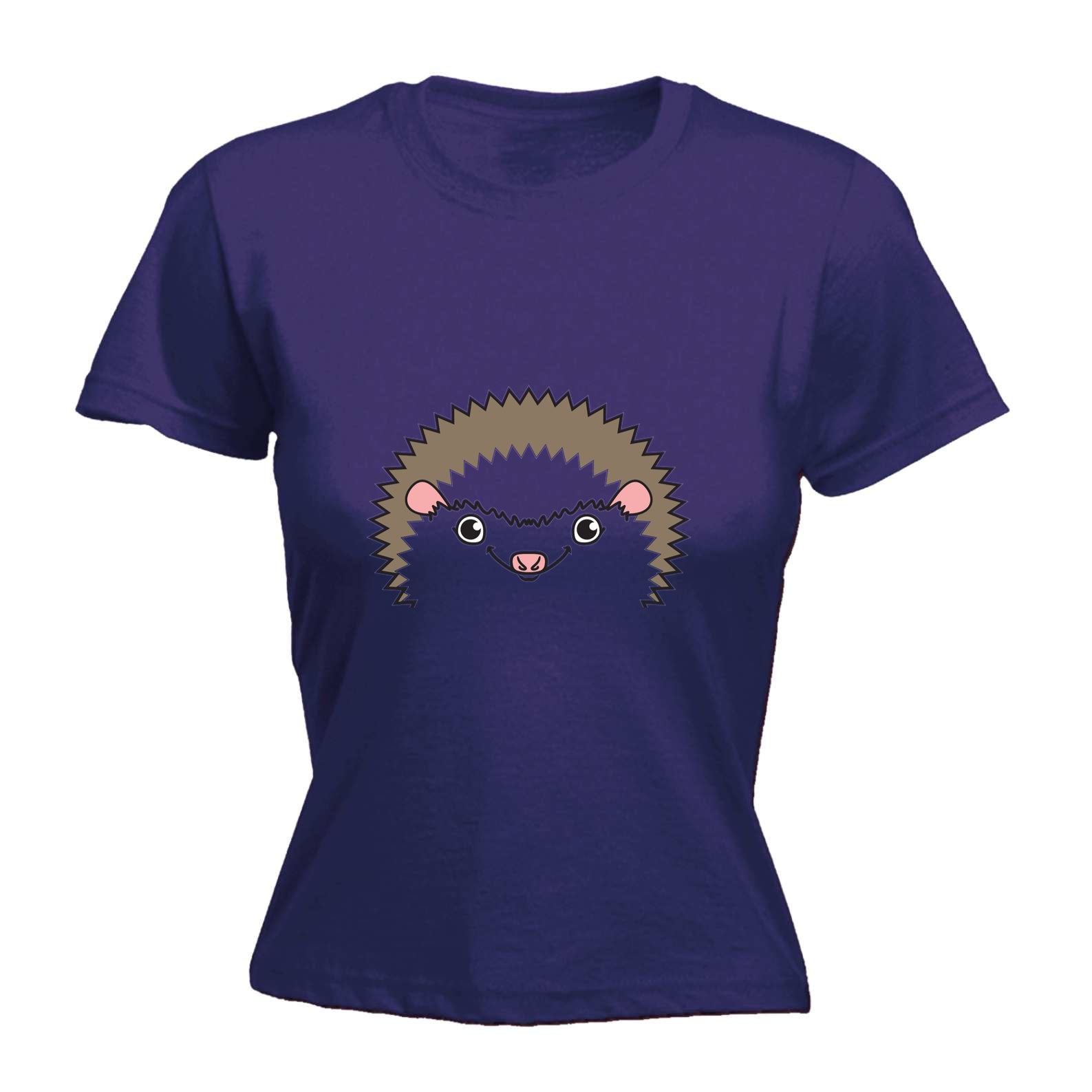 Hedgehog Ani Mates - Funny Womens T-Shirt Tshirt