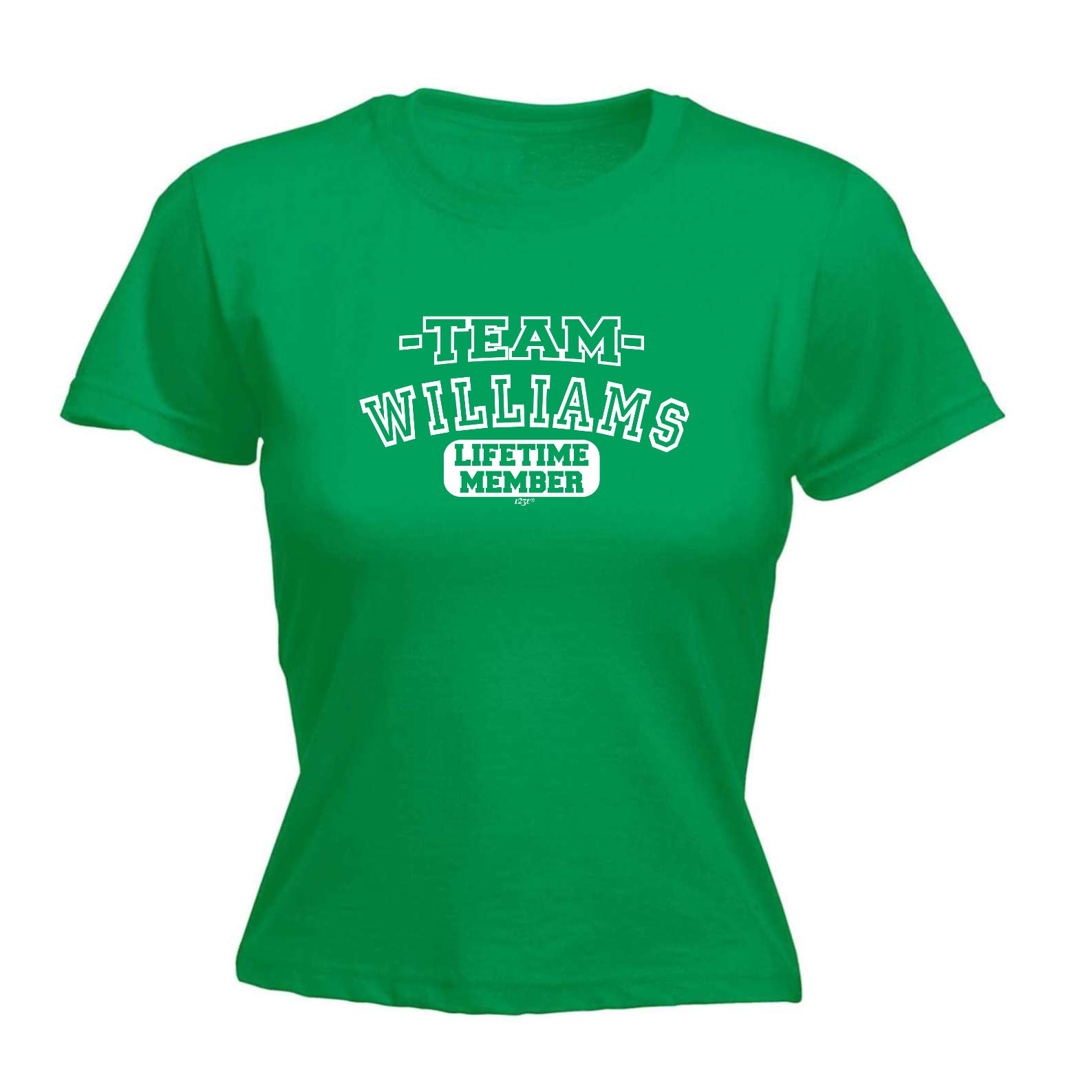 Williams V2 Team Lifetime Member - Funny Womens T-Shirt Tshirt