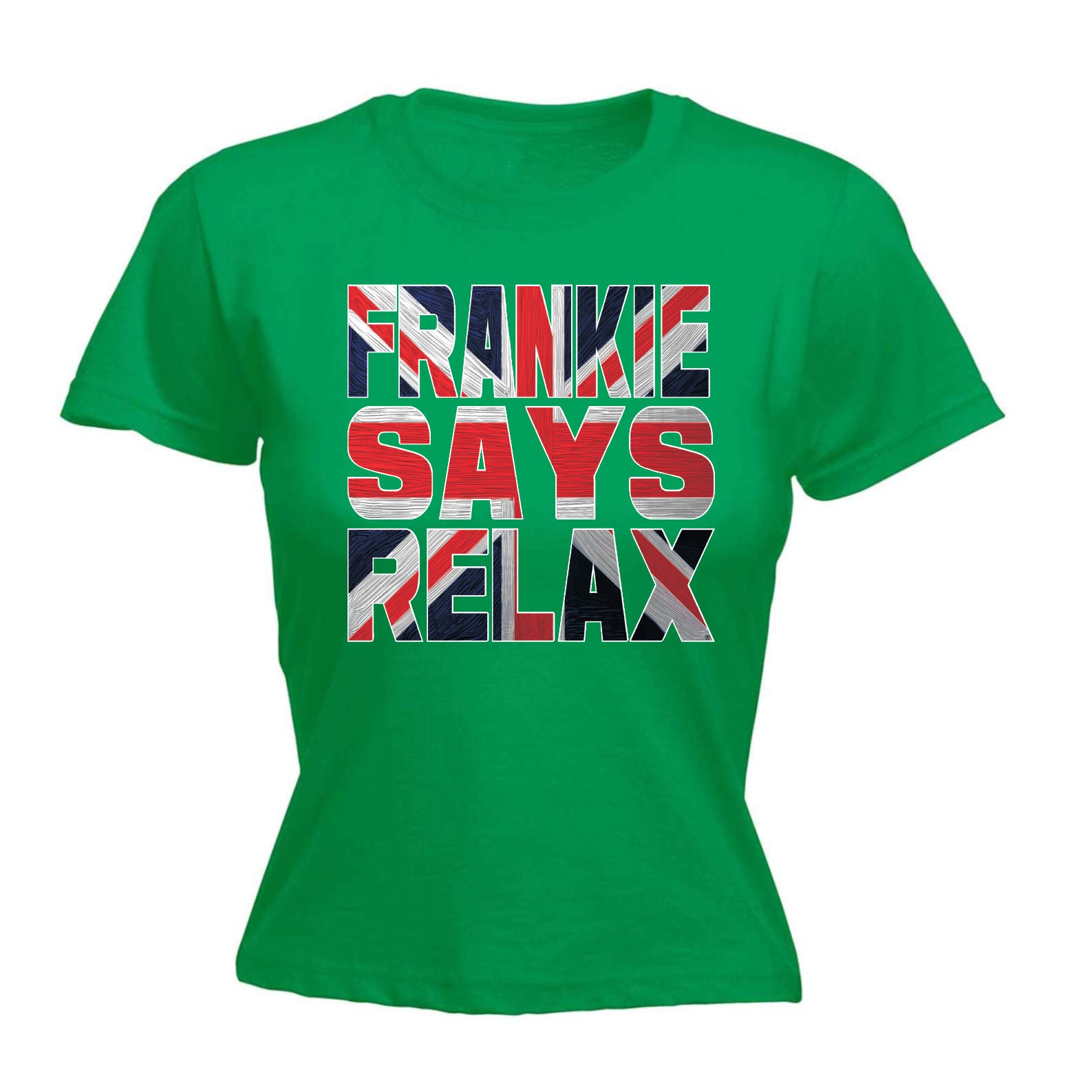 Frankie Union Jack - Funny Womens T-Shirt Tshirt