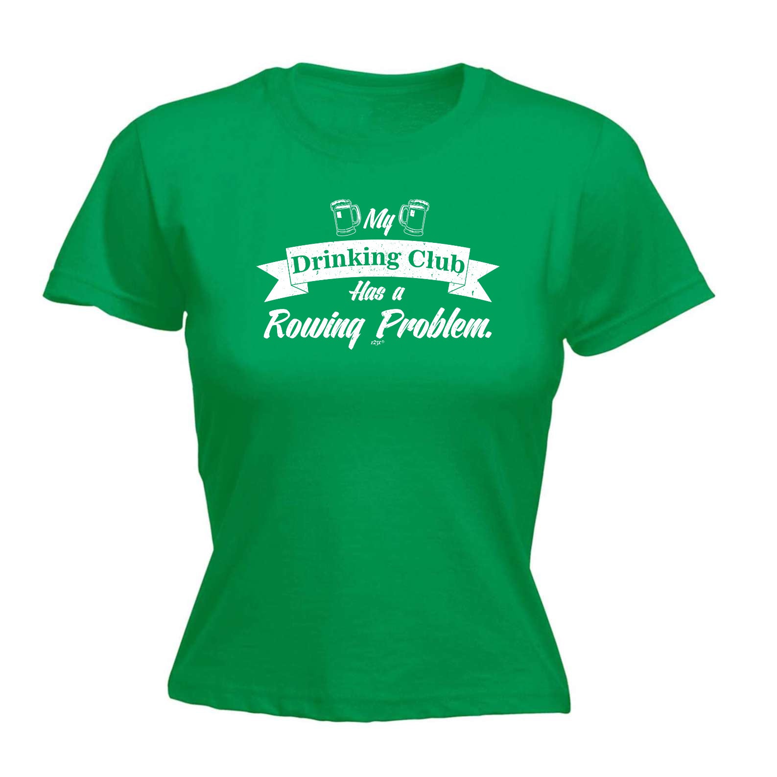 Rowing My Drinking Club Has A Problem - Funny Womens T-Shirt Tshirt