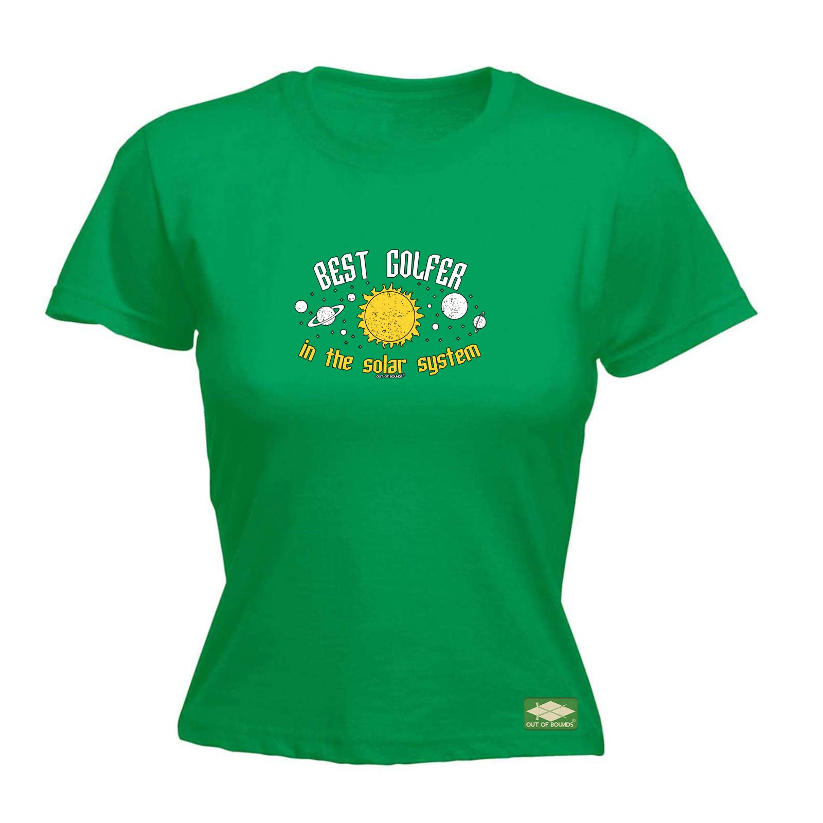 Oob Best Golfer In The Solar System - Funny Womens T-Shirt Tshirt