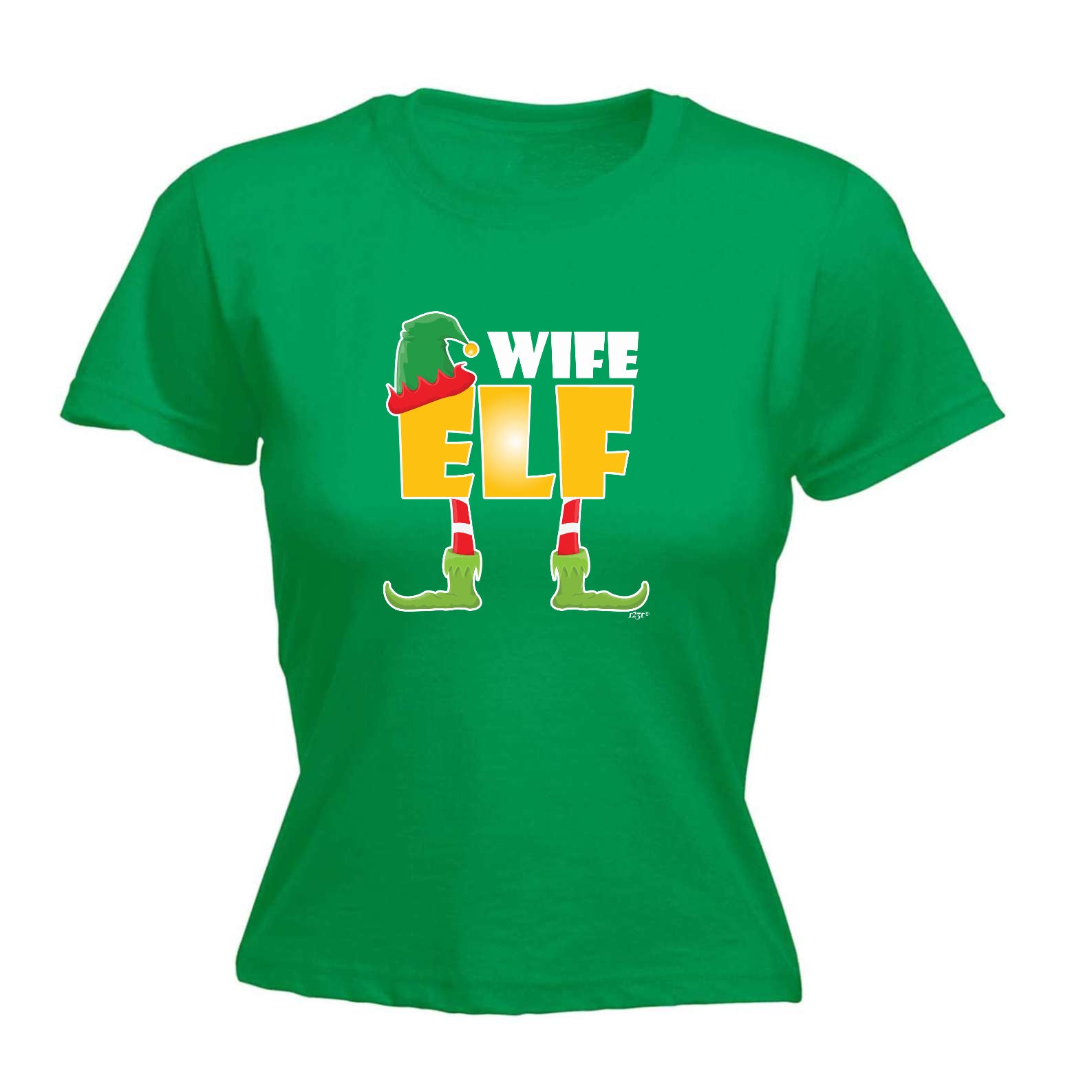Elf Wife - Funny Womens T-Shirt Tshirt