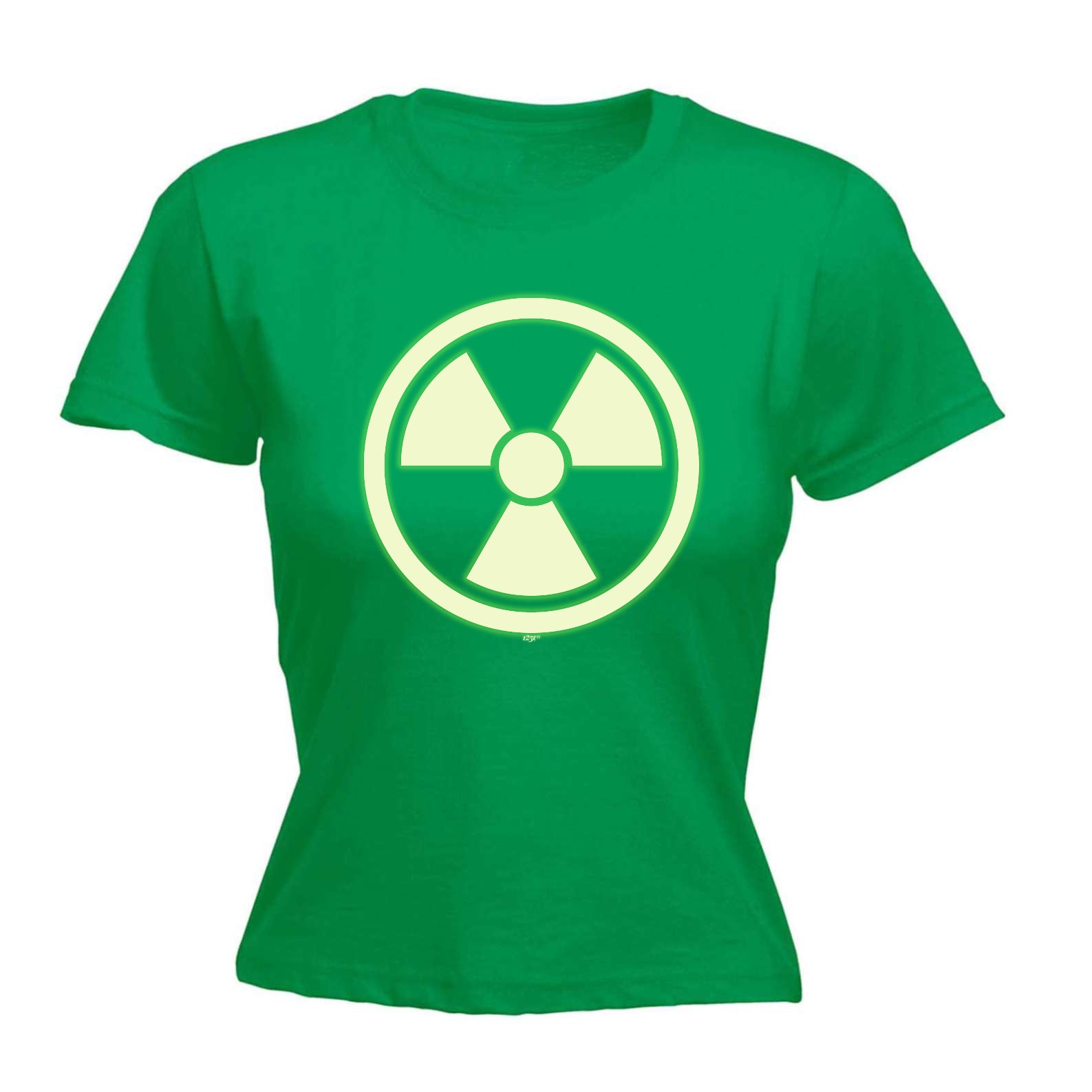 Radioactive Glow In The Dark - Funny Womens T-Shirt Tshirt