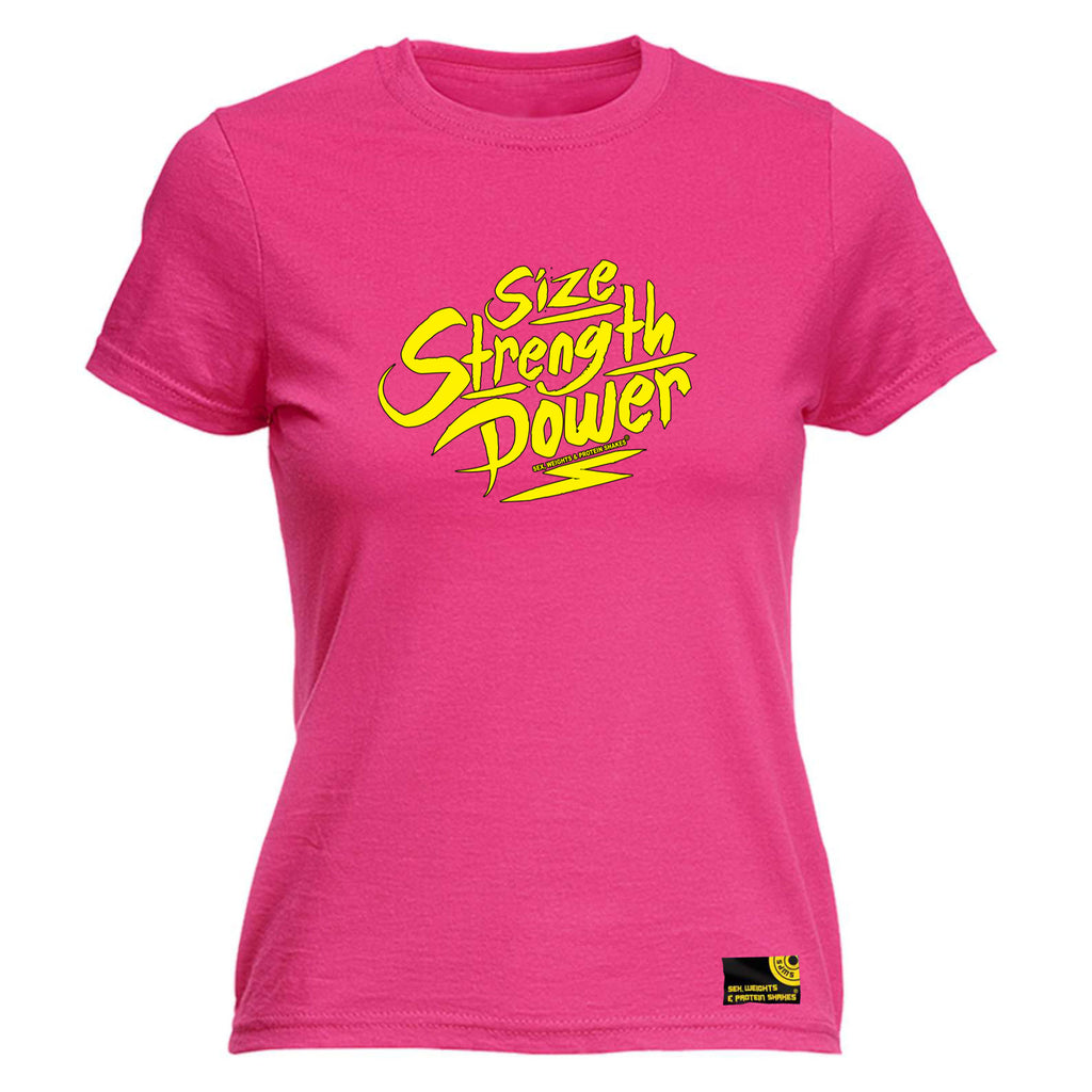 Swps Size Strength Power - Funny Womens T-Shirt Tshirt