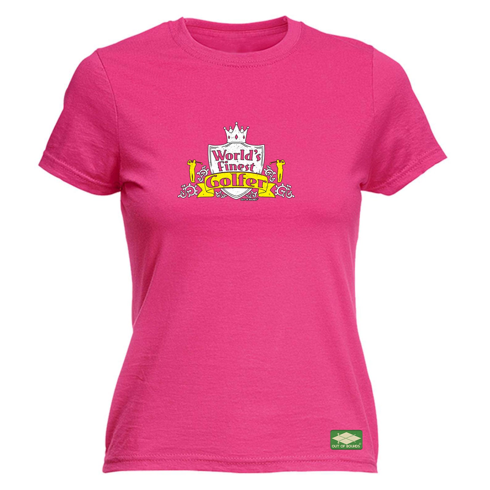 Oob Worlds Finest Golfer - Funny Womens T-Shirt Tshirt