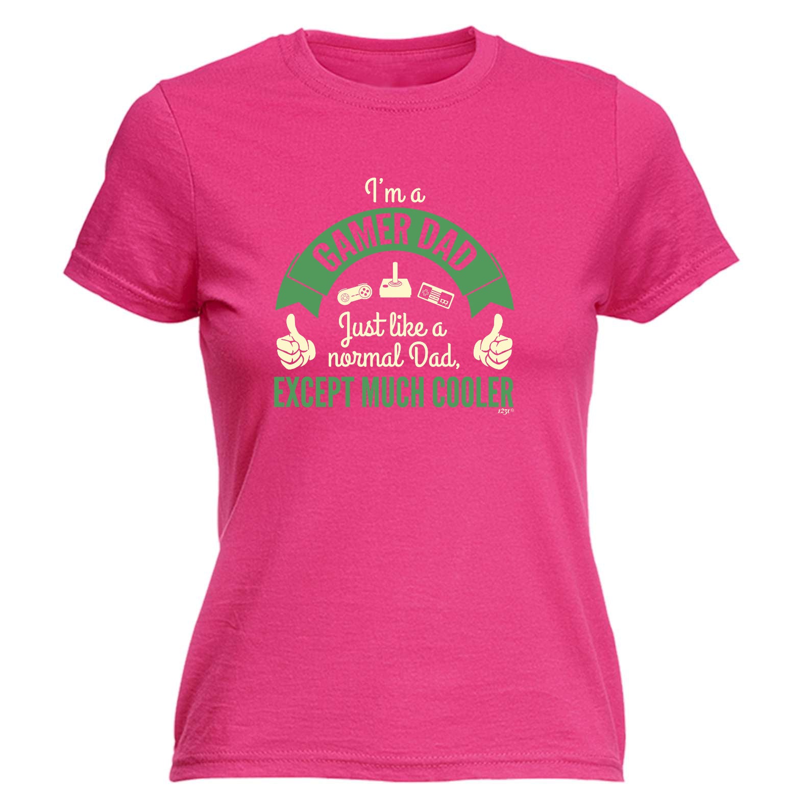 Im A Gamer Dad - Funny Womens T-Shirt Tshirt