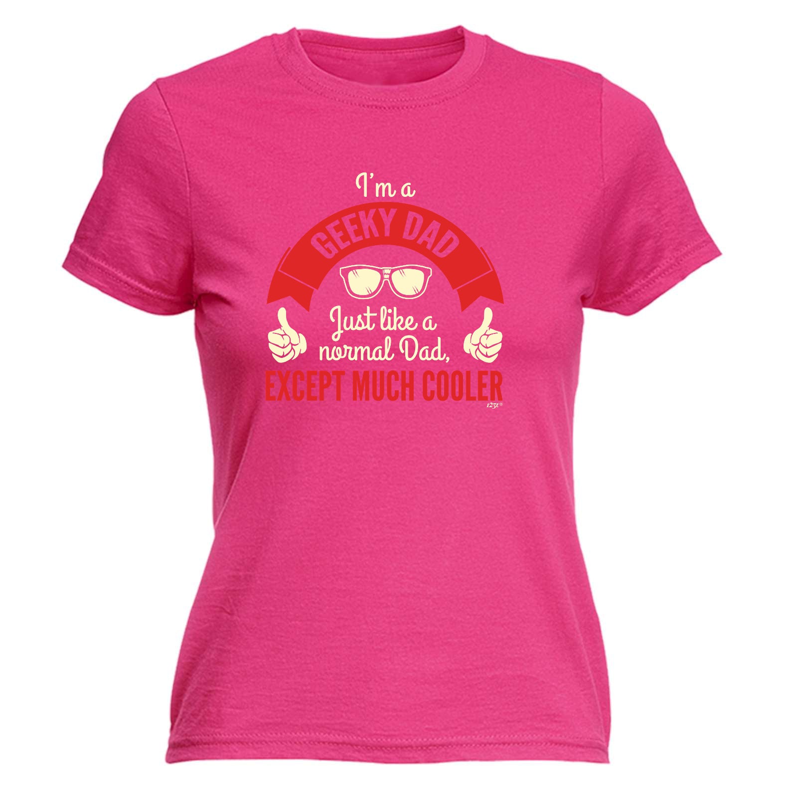 Im A Geeky Dad - Funny Womens T-Shirt Tshirt